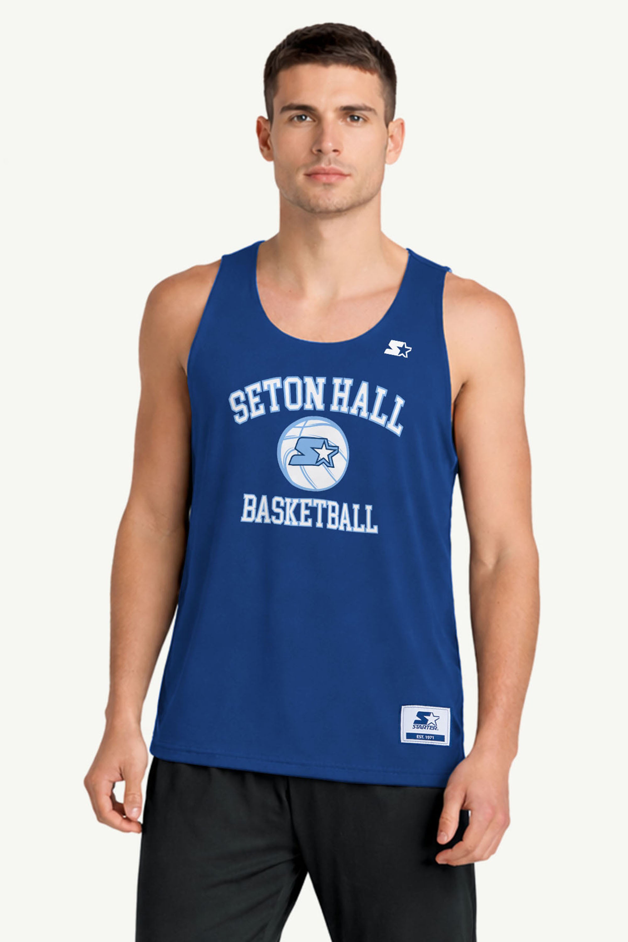 MENS SETON HALL PIRATES TANK TOP View 1 MENS SETON HALL PIRATES TANK TOP View 1