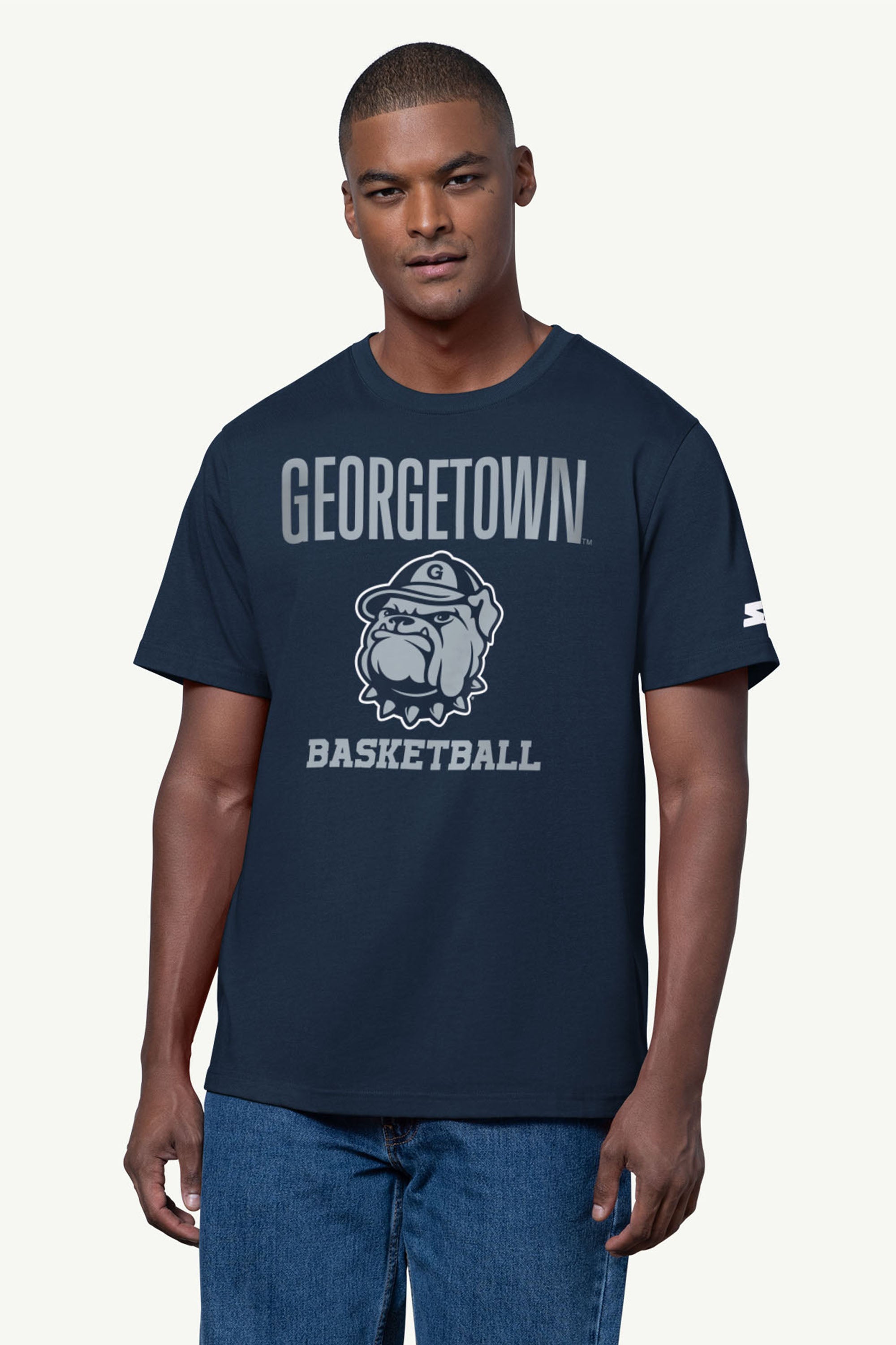 MENS GEORGETOWN HOYAS T SHIRT View 1 MENS GEORGETOWN HOYAS T SHIRT View 1