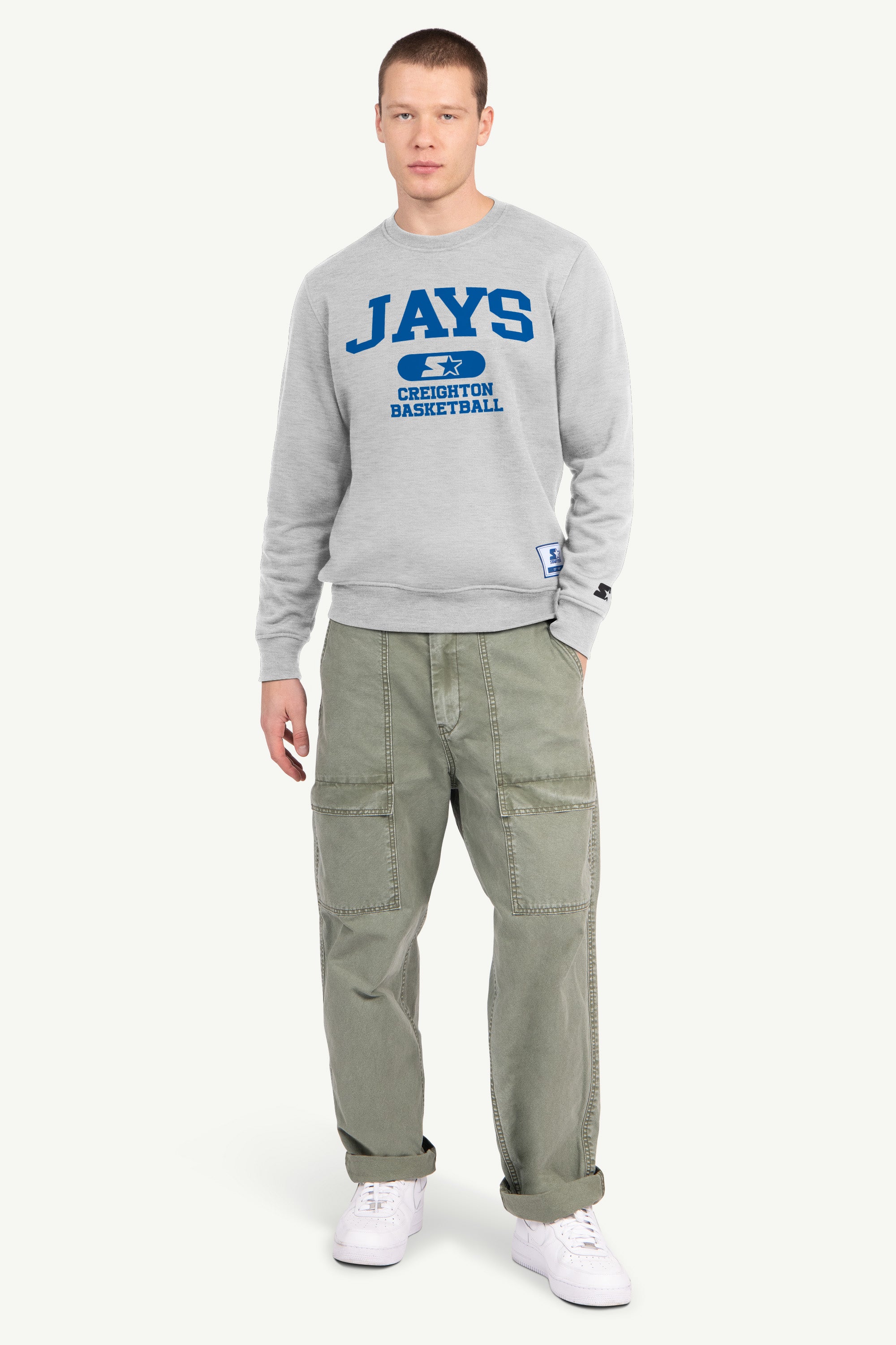 MENS CREIGHTON BLUEJAYS SWEATSHIRT View 3 MENS CREIGHTON BLUEJAYS SWEATSHIRT View 3