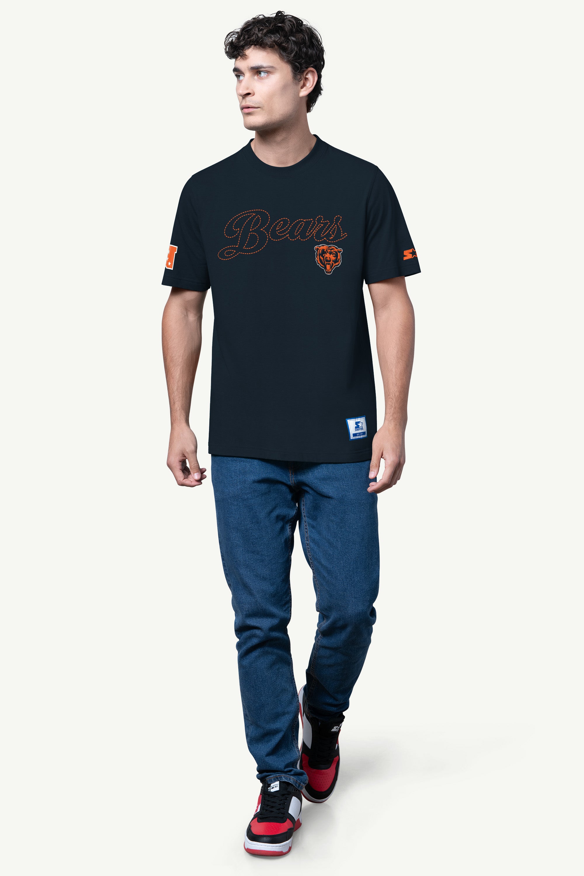 MENS CHICAGO BEARS SHORT SLEEVE T SHIRT View 3 | Chicago Bears MENS CHICAGO BEARS SHORT SLEEVE T SHIRT View 3 | Chicago Bears