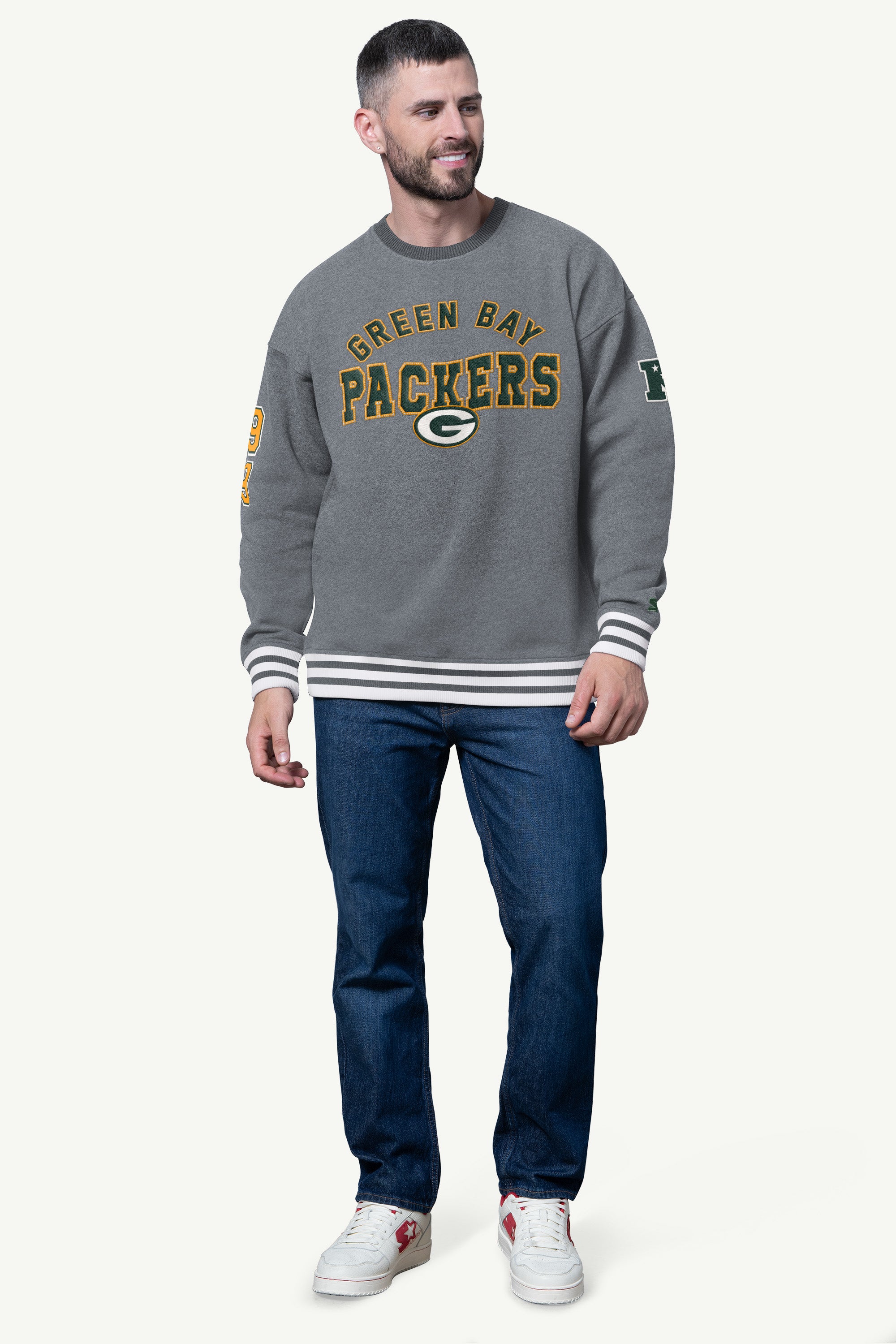 MENS GREENBAY PACKERS SWEATSHIRT View 3 | Green Bay Packers MENS GREENBAY PACKERS SWEATSHIRT View 3 | Green Bay Packers
