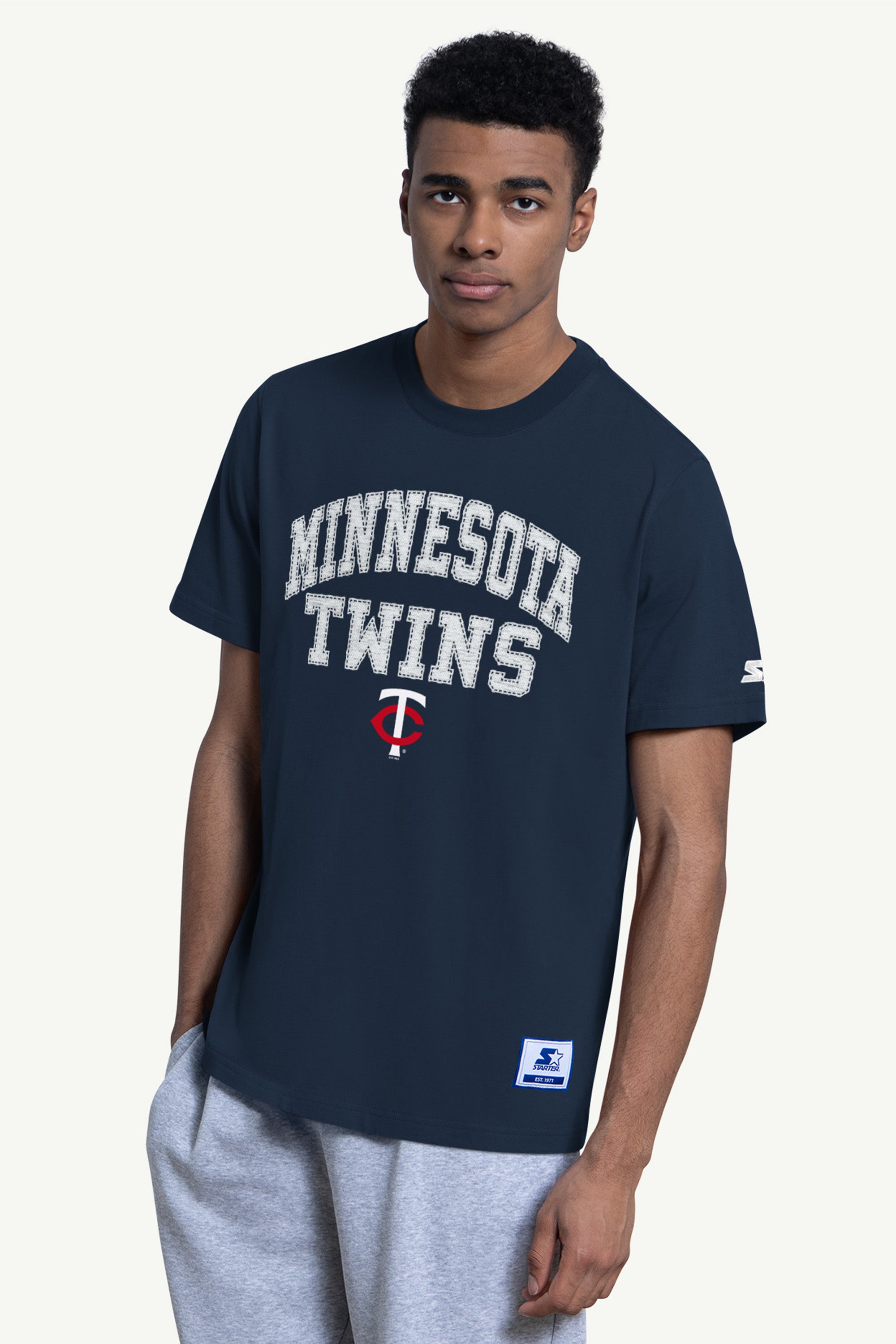 MENS MINNESOTA TWINS CORNERBACK SHORT SLEEVE T SHIRT View 1 | MLB MENS MINNESOTA TWINS CORNERBACK SHORT SLEEVE T SHIRT View 1 | MLB