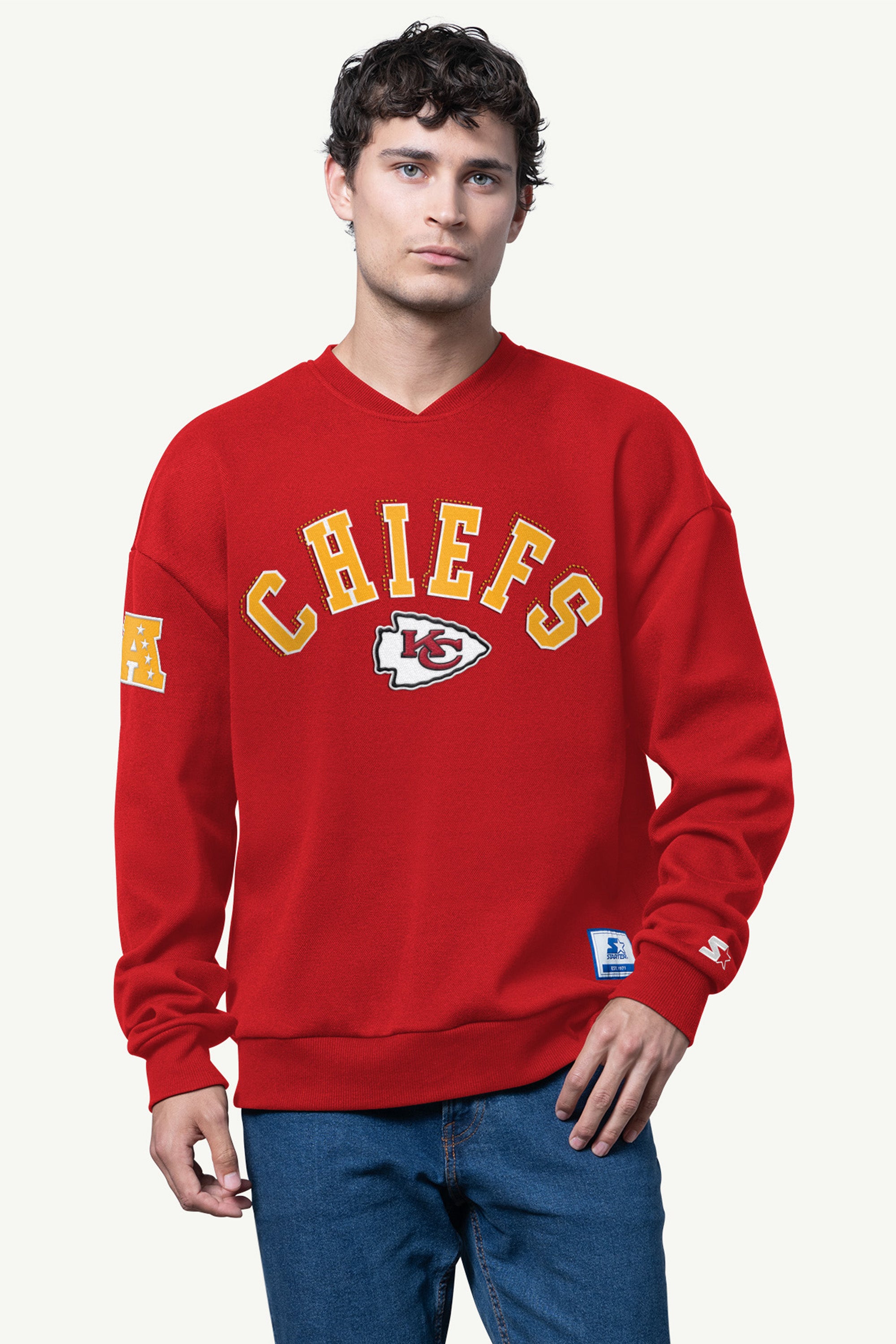 MENS KANSAS CITY CHIEFS PIQUE PULLOVER View 1 | Kansas City Chiefs MENS KANSAS CITY CHIEFS PIQUE PULLOVER View 1 | Kansas City Chiefs