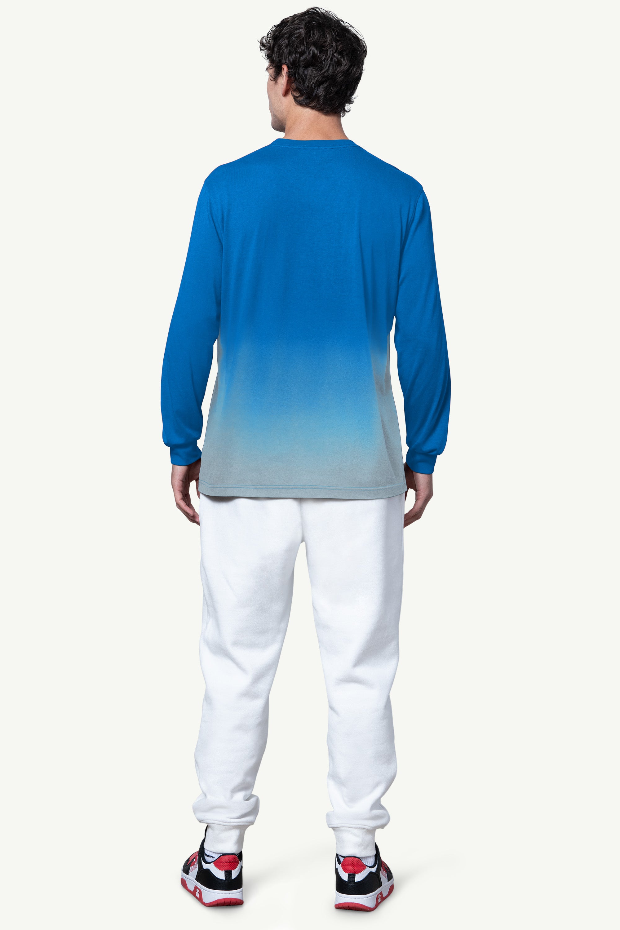 MENS DETROIT LIONS EXTREME QUARTERBACK LONG SLEEVE T SHIRT View 3 | STARTER CLASSICS MENS DETROIT LIONS EXTREME QUARTERBACK LONG SLEEVE T SHIRT View 3 | STARTER CLASSICS