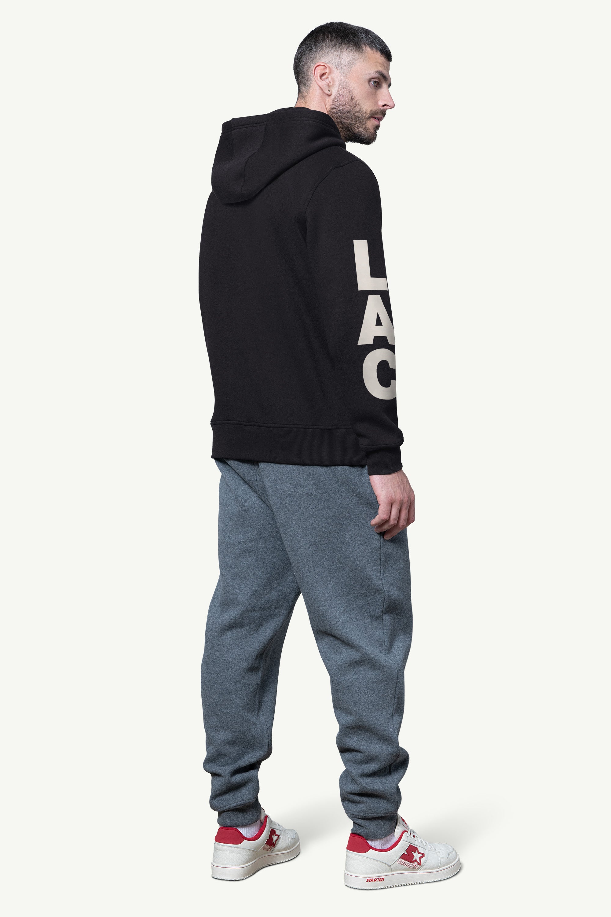 MENS LOS ANGELES CHARGERS HANDOFF FLEECE HOODIE View 3 MENS LOS ANGELES CHARGERS HANDOFF FLEECE HOODIE View 3