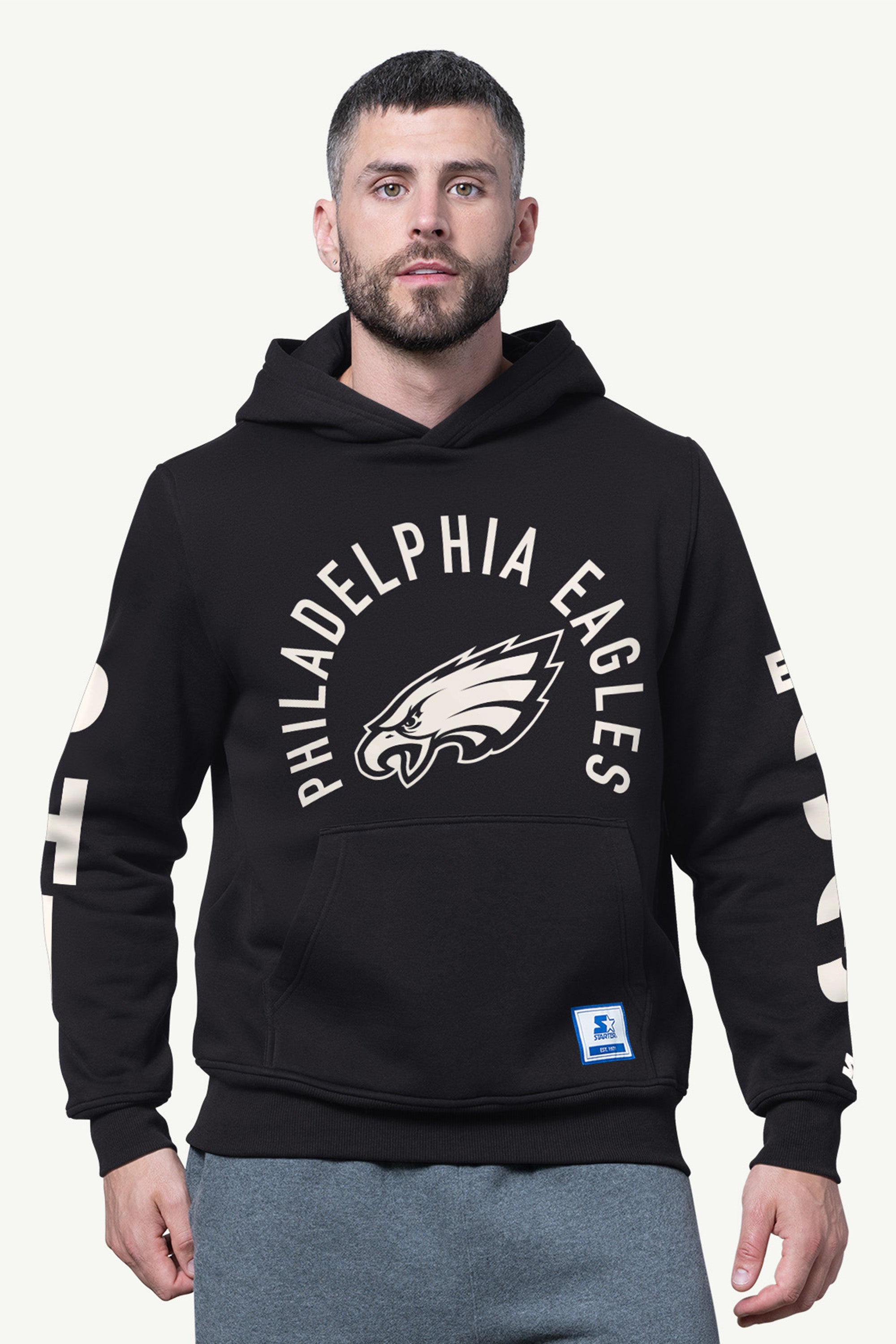 MENS PHILADELPHIA EAGLES HANDOFF FLEECE HOODIE View 1 | NFL MENS PHILADELPHIA EAGLES HANDOFF FLEECE HOODIE View 1 | NFL