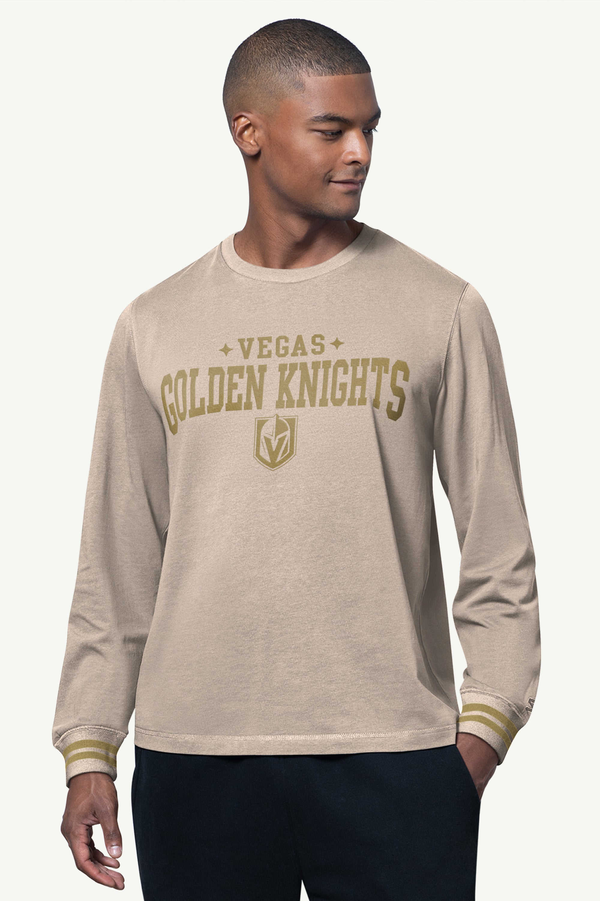 MENS LAS VEGAS GOLDEN KNIGHTS FIELD LONG SLEEVE View 1 | Men's Tops MENS LAS VEGAS GOLDEN KNIGHTS FIELD LONG SLEEVE View 1 | Men's Tops
