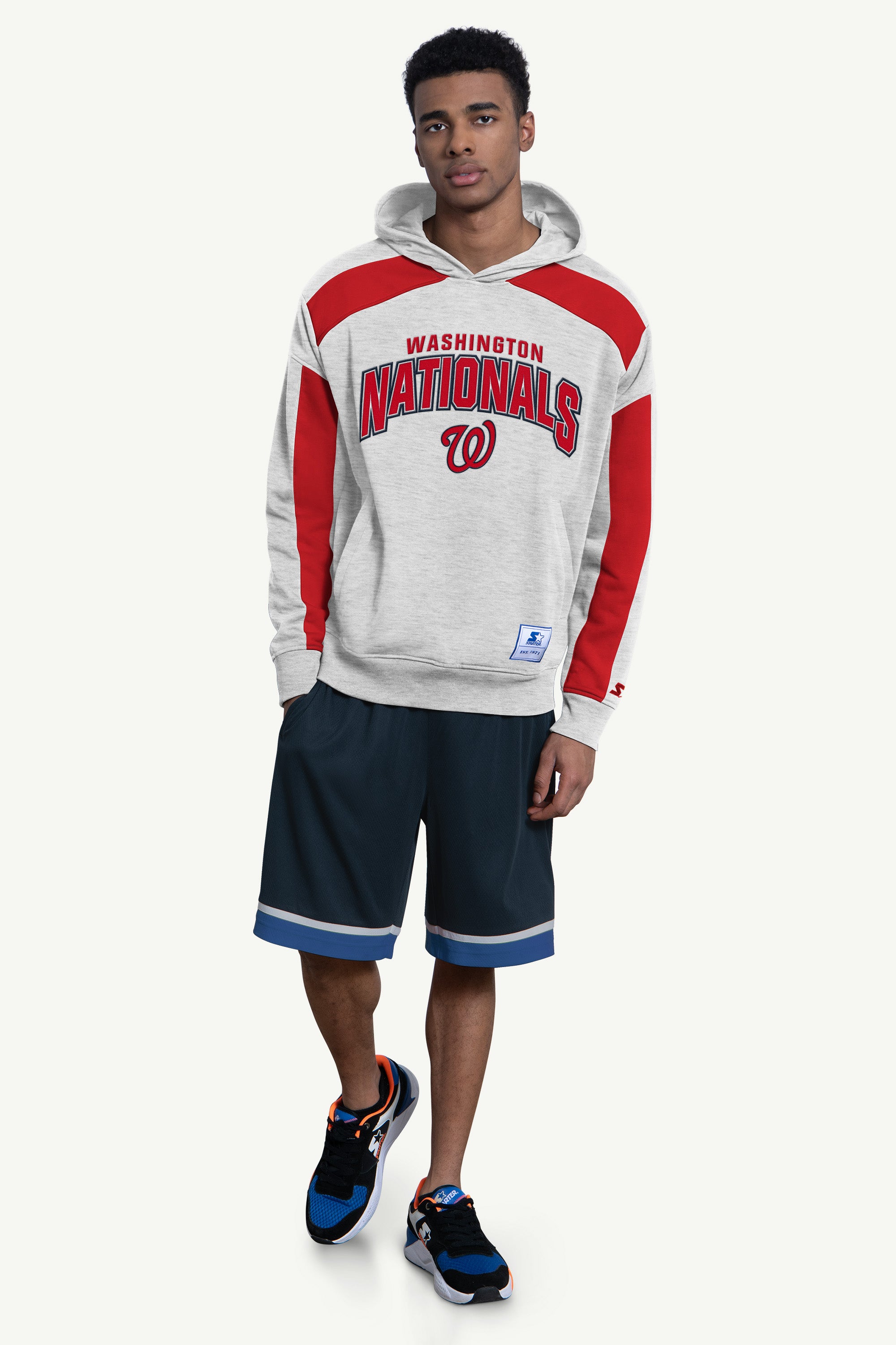 MENS WASHINGTON NATIONALS PRO SET HOODIE View 3 | MLB MENS WASHINGTON NATIONALS PRO SET HOODIE View 3 | MLB