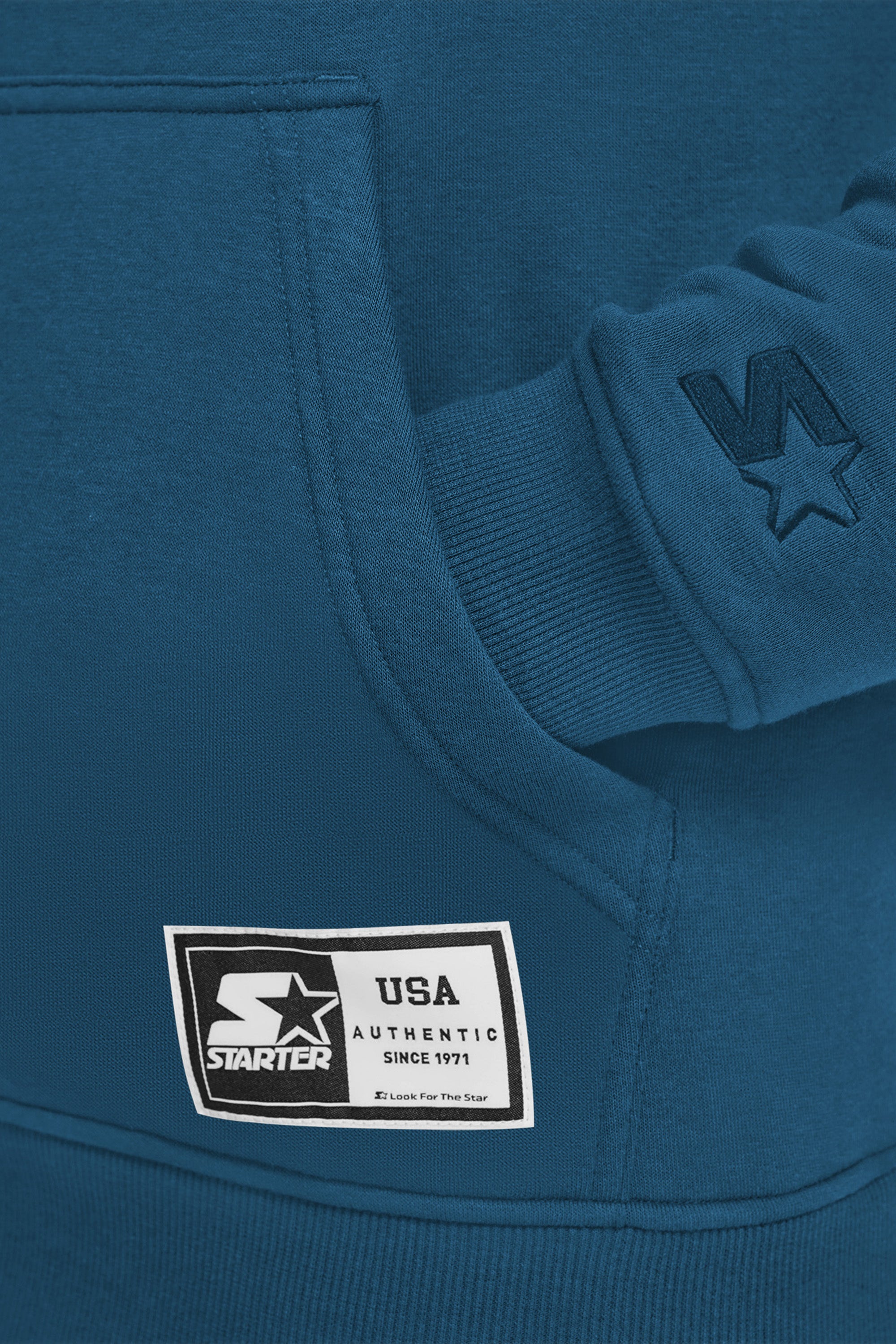 MENS STARTER EMBROIDERED FLEECE HOODIE View 3 | STARTER CLASSICS MENS STARTER EMBROIDERED FLEECE HOODIE View 3 | STARTER CLASSICS