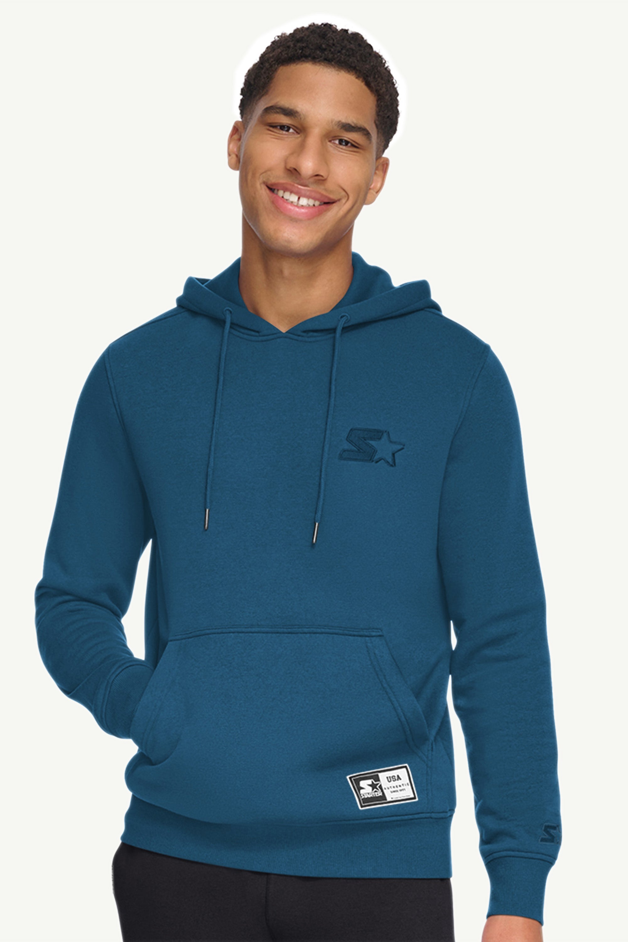 MENS STARTER EMBROIDERED FLEECE HOODIE View 1 | STARTER CLASSICS MENS STARTER EMBROIDERED FLEECE HOODIE View 1 | STARTER CLASSICS