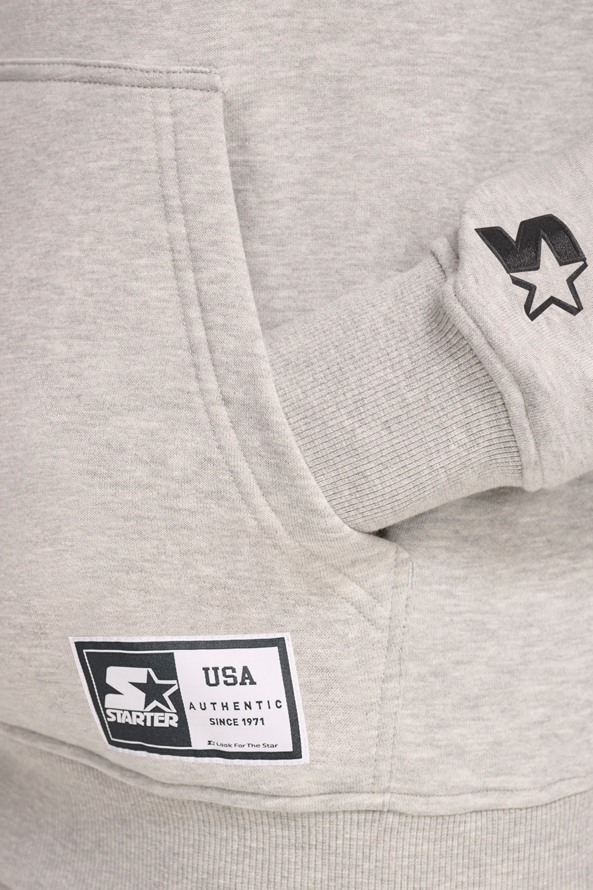 MENS STARTER EMBROIDERED FLEECE HOODIE View 3 | STARTER CLASSICS MENS STARTER EMBROIDERED FLEECE HOODIE View 3 | STARTER CLASSICS