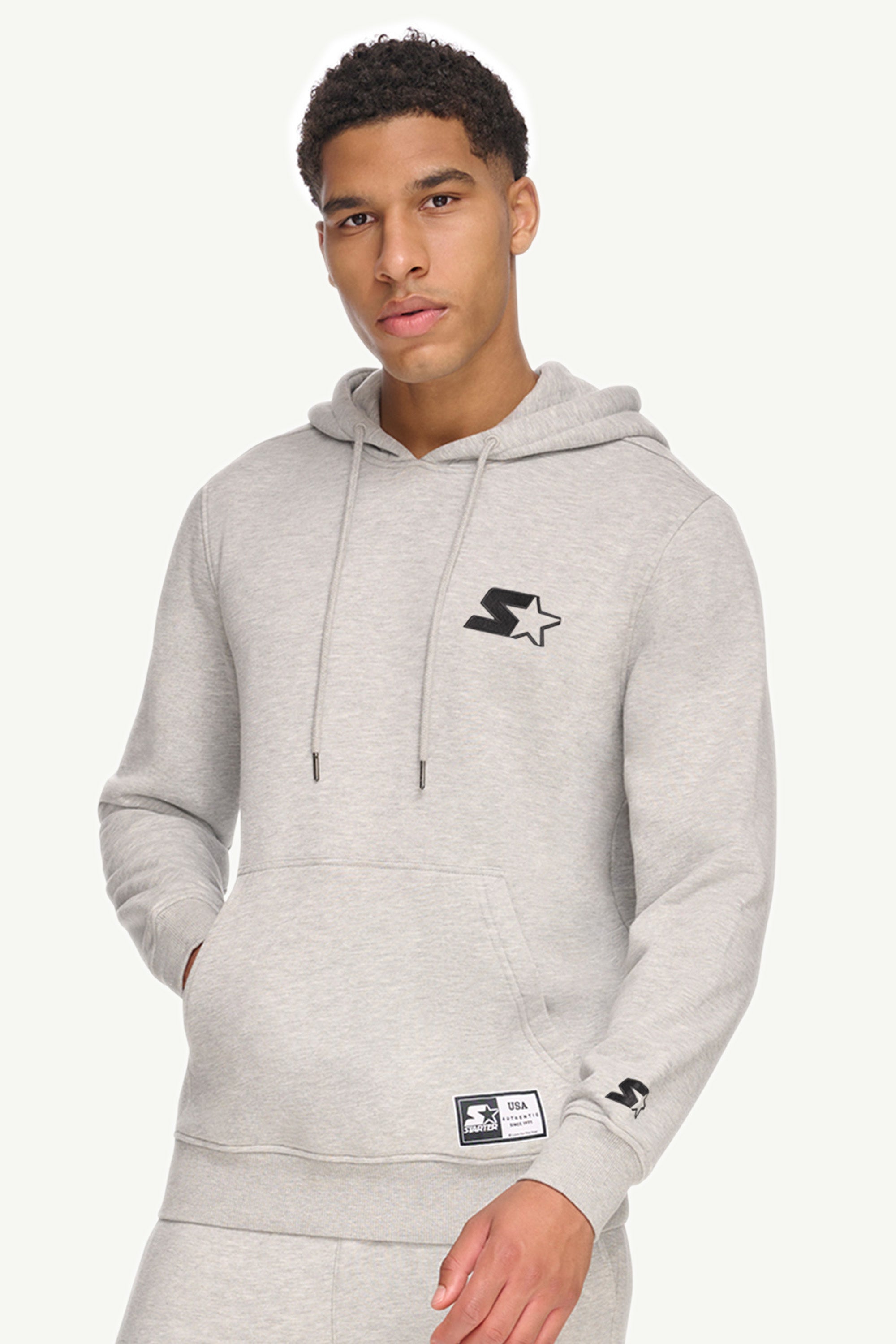 MENS STARTER EMBROIDERED FLEECE HOODIE View 1 | STARTER CLASSICS MENS STARTER EMBROIDERED FLEECE HOODIE View 1 | STARTER CLASSICS