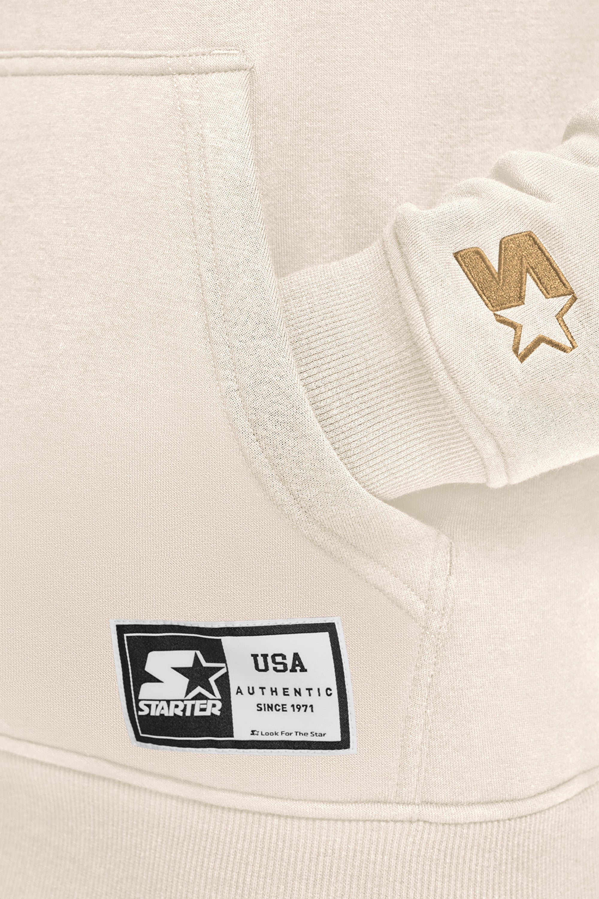 MENS STARTER EMBROIDERED FLEECE HOODIE View 3 | Starter Brand Collection MENS STARTER EMBROIDERED FLEECE HOODIE View 3 | Starter Brand Collection