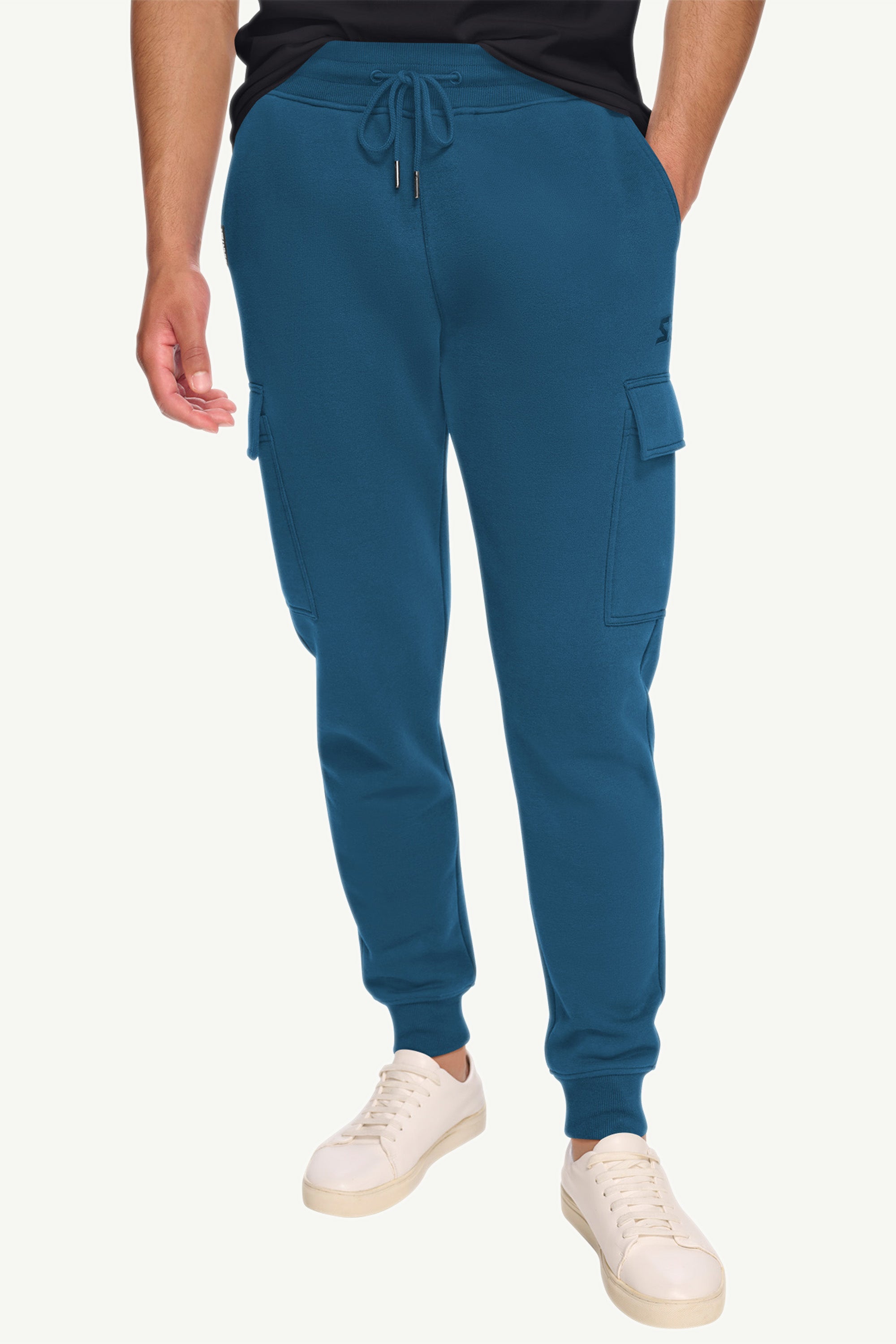 MENS STARTER EMBROIDERED FLEECE CARGO JOGGER View 1 | STARTER CLASSICS MENS STARTER EMBROIDERED FLEECE CARGO JOGGER View 1 | STARTER CLASSICS