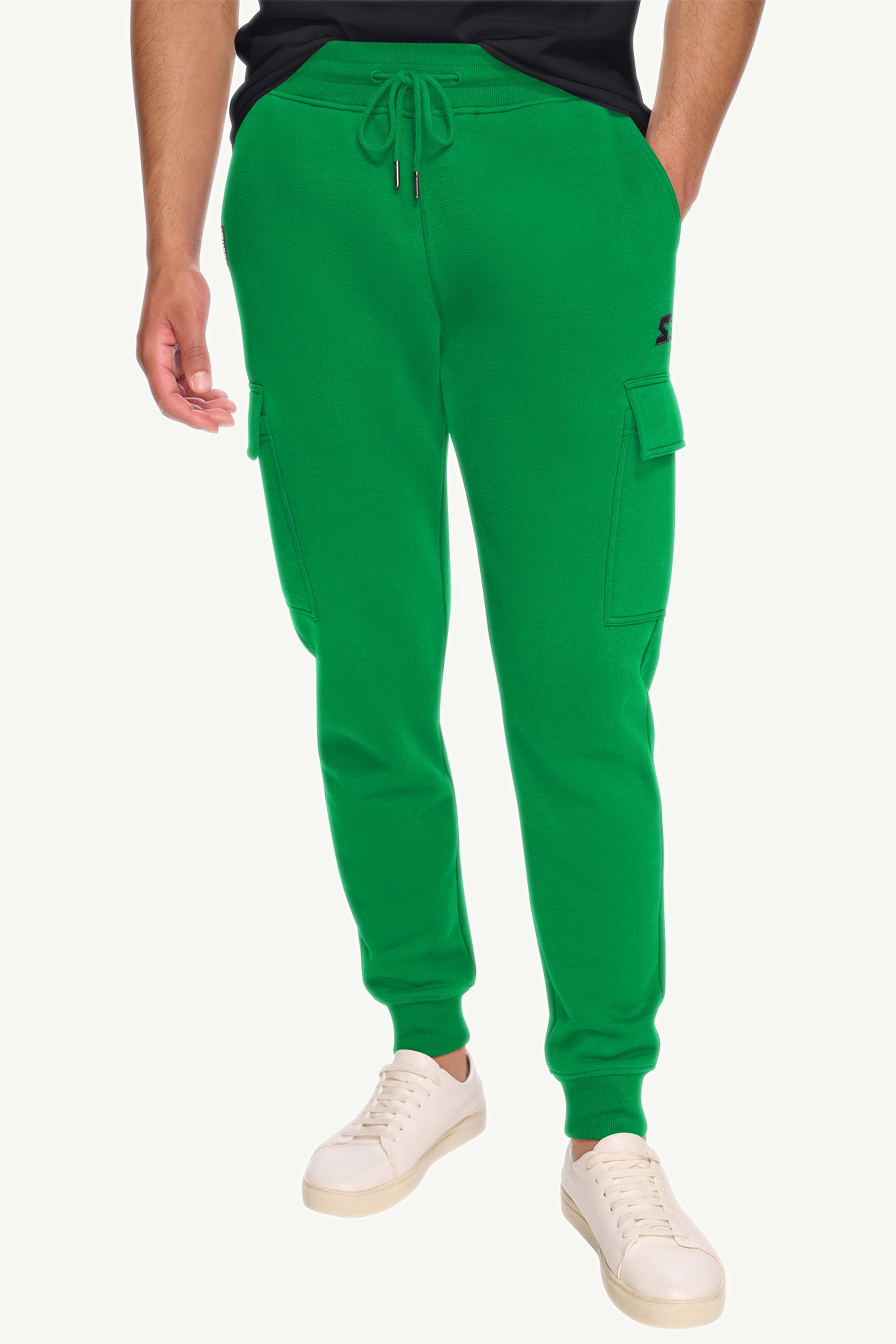 MENS STARTER EMBROIDERED FLEECE CARGO JOGGER View 1 | STARTER CLASSICS MENS STARTER EMBROIDERED FLEECE CARGO JOGGER View 1 | STARTER CLASSICS