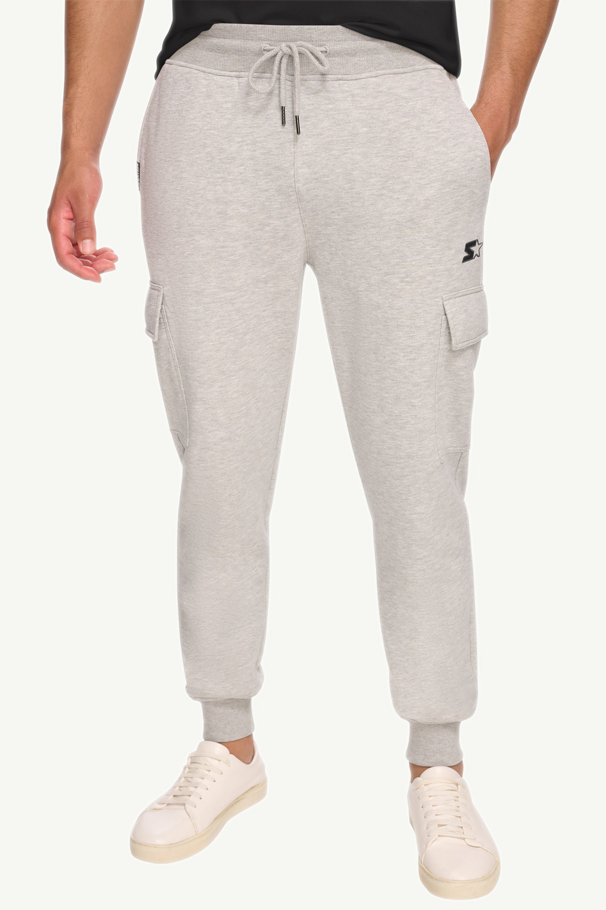 MENS STARTER EMBROIDERED FLEECE CARGO JOGGER View 1 | STARTER CLASSICS MENS STARTER EMBROIDERED FLEECE CARGO JOGGER View 1 | STARTER CLASSICS