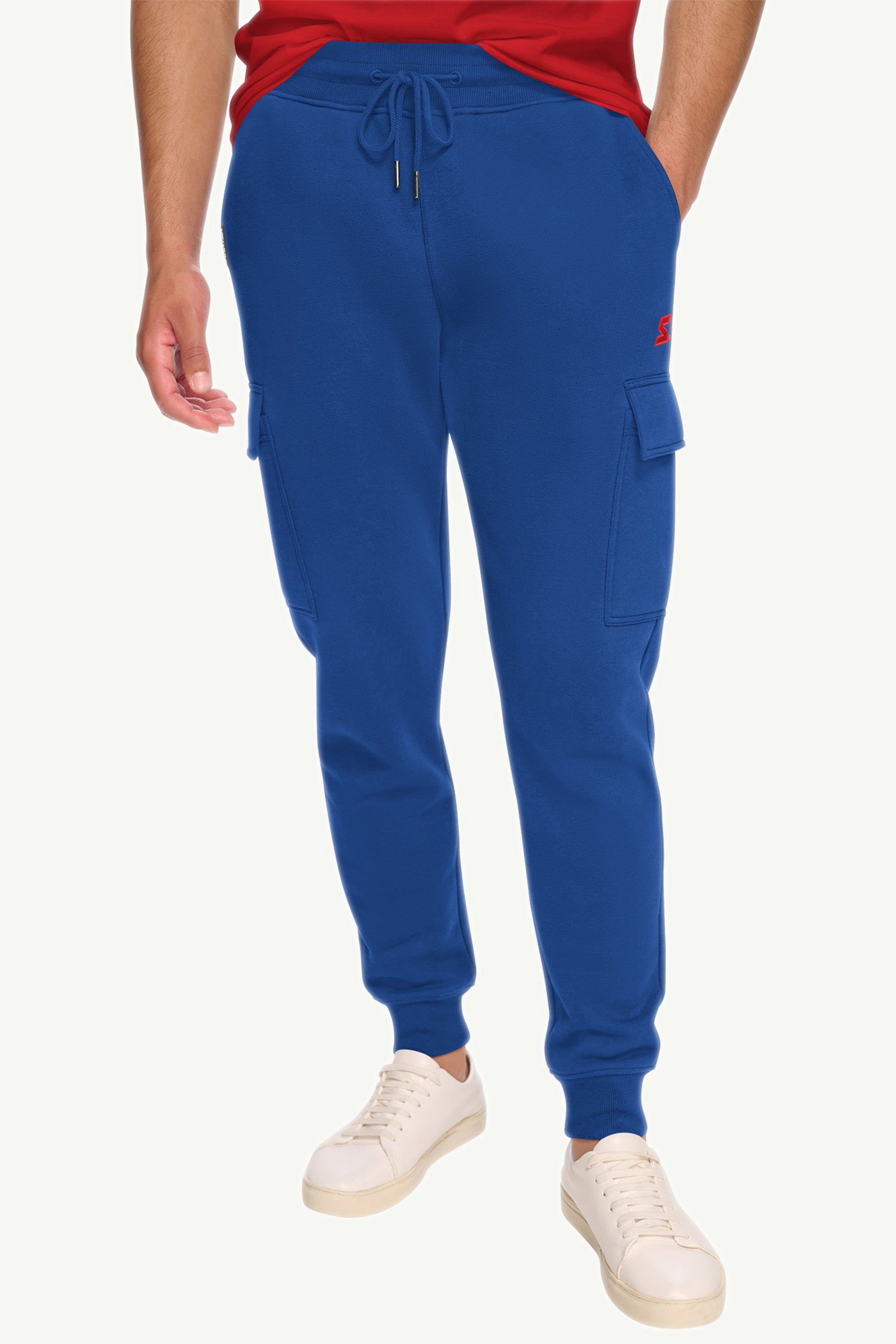 MENS STARTER EMBROIDERED FLEECE CARGO JOGGER View 1 | STARTER CLASSICS MENS STARTER EMBROIDERED FLEECE CARGO JOGGER View 1 | STARTER CLASSICS