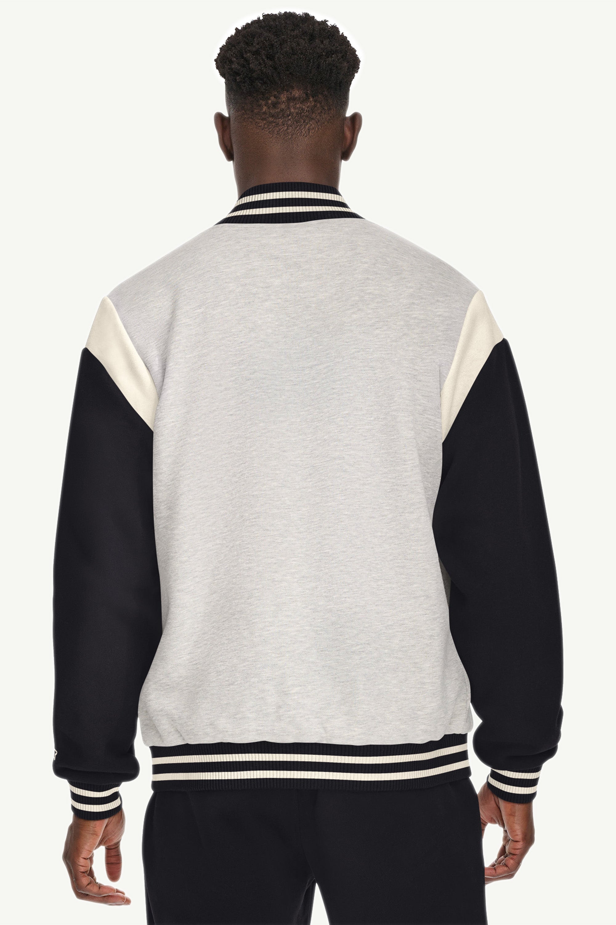 MENS STARTER HEAVYWEIGHT FLEECE VARSITY JACKET View 4 | Starter Brand Collection MENS STARTER HEAVYWEIGHT FLEECE VARSITY JACKET View 4 | Starter Brand Collection
