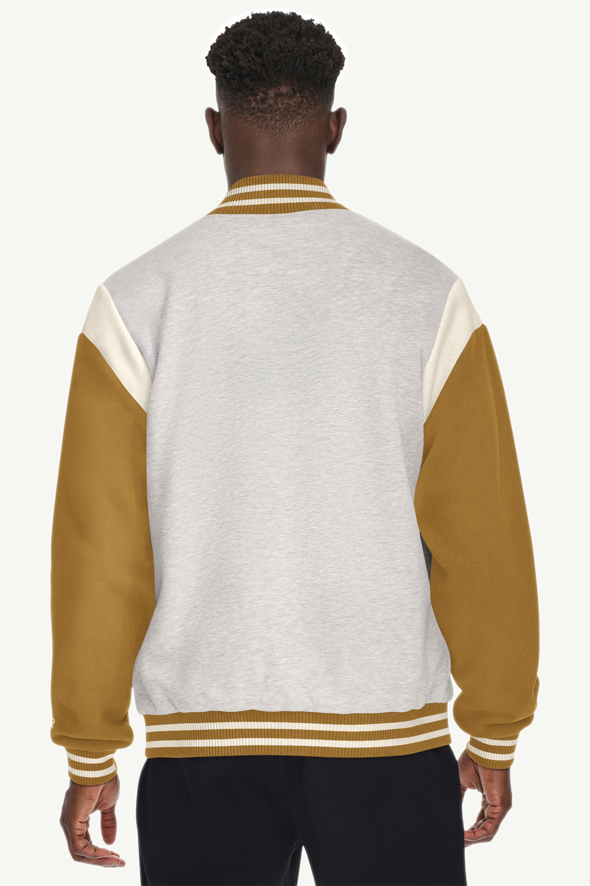 MENS STARTER HEAVYWEIGHT FLEECE VARSITY JACKET View 4 | Starter Brand Collection MENS STARTER HEAVYWEIGHT FLEECE VARSITY JACKET View 4 | Starter Brand Collection