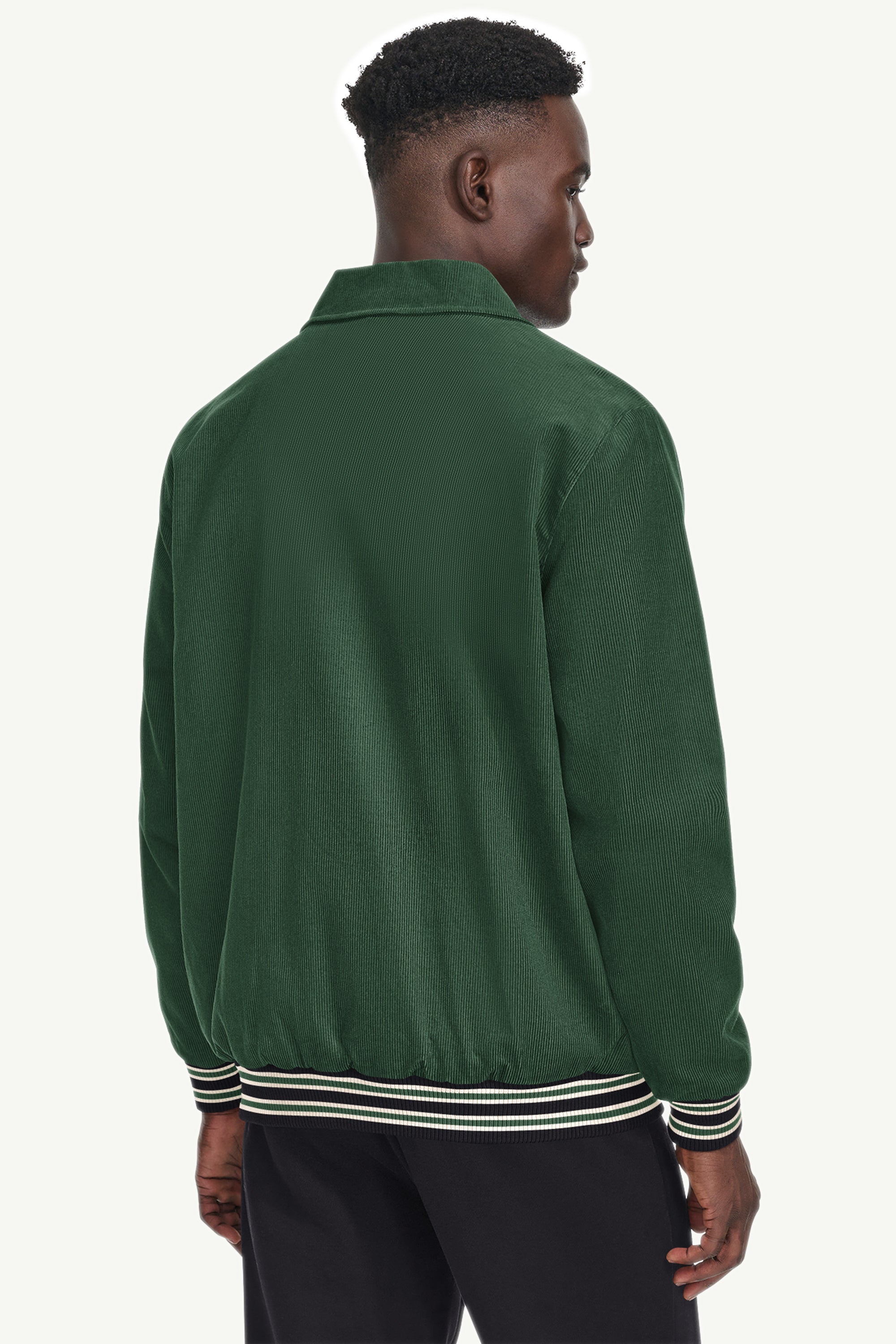MENS STARTER CORDUROY VARSITY JACKET View 3 | Starter Brand Collection MENS STARTER CORDUROY VARSITY JACKET View 3 | Starter Brand Collection