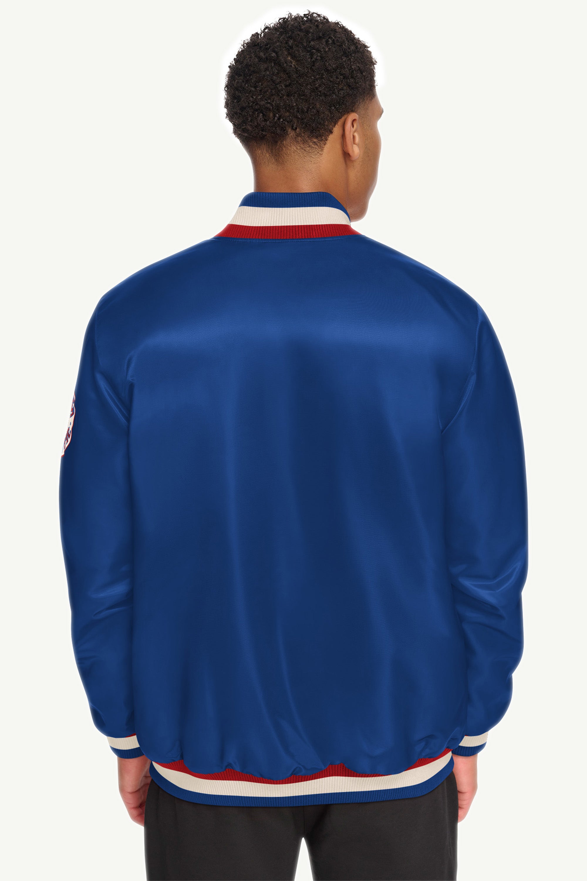 MENS STARTER VARSITY BOMBER JACKET View 3 | STARTER CLASSICS MENS STARTER VARSITY BOMBER JACKET View 3 | STARTER CLASSICS