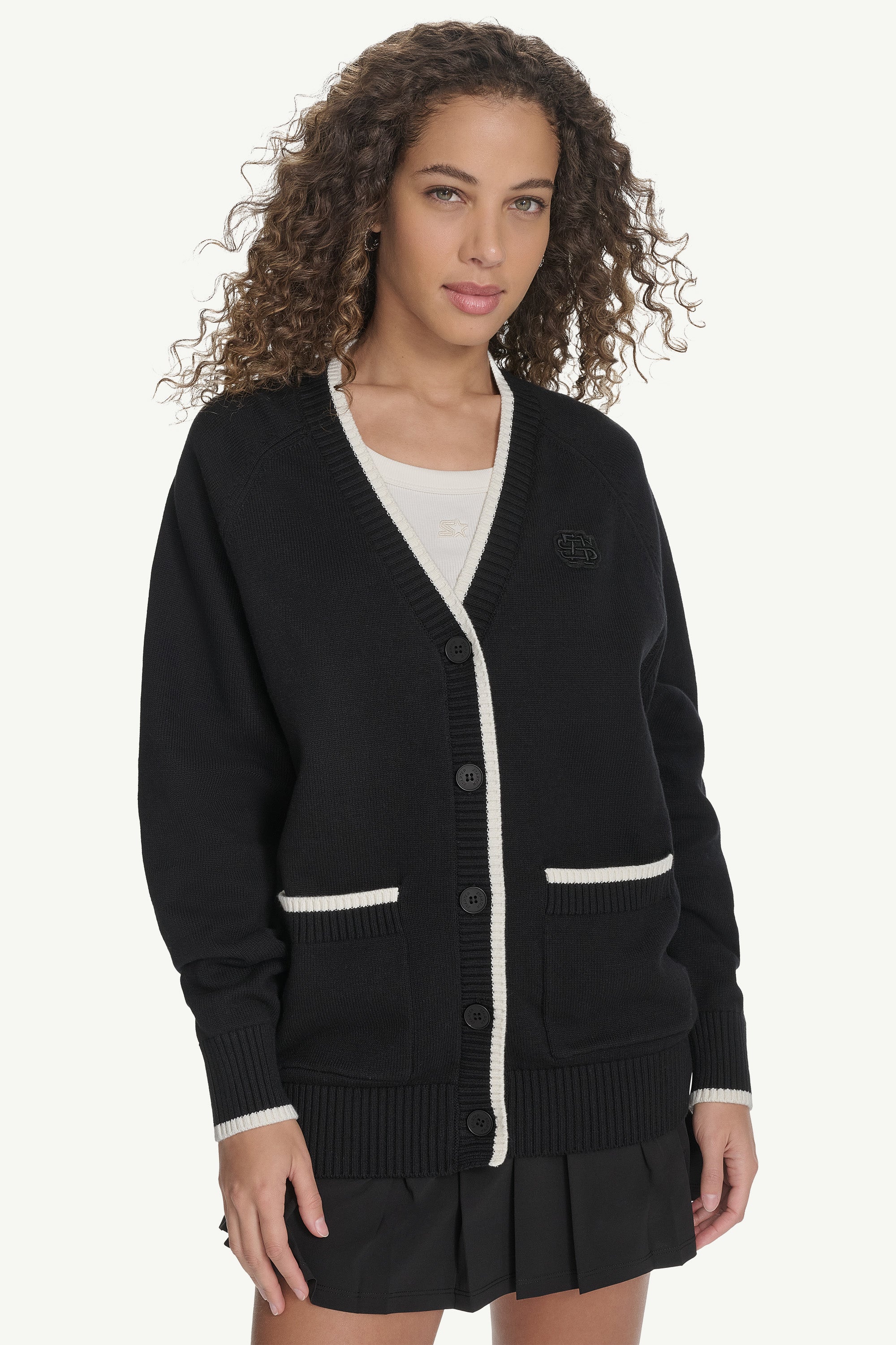 WOMENS STARTER CARDIGAN SWEATER View 1 | Starter Brand Collection WOMENS STARTER CARDIGAN SWEATER View 1 | Starter Brand Collection