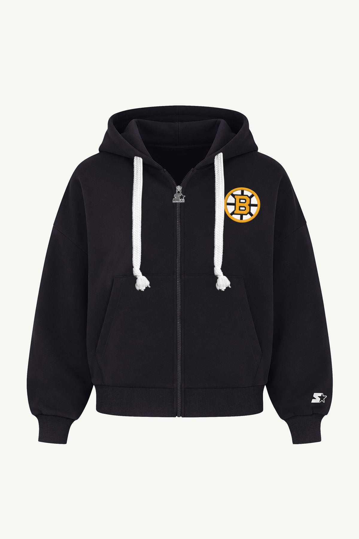 WOMENS BOSTON BRUINS HAIL MARY ZIP UP View 2 WOMENS BOSTON BRUINS HAIL MARY ZIP UP View 2