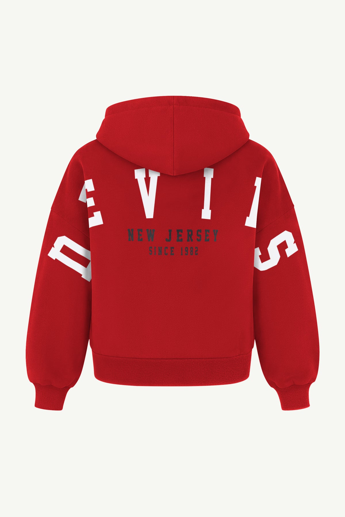 WOMENS NEW JERSEY DEVILS HAIL MARY ZIP UP View 3 WOMENS NEW JERSEY DEVILS HAIL MARY ZIP UP View 3