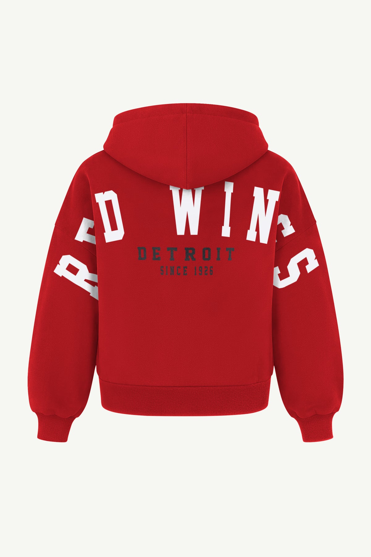 WOMENS DETROIT RED WINGS HAIL MARY ZIP UP View 3 WOMENS DETROIT RED WINGS HAIL MARY ZIP UP View 3