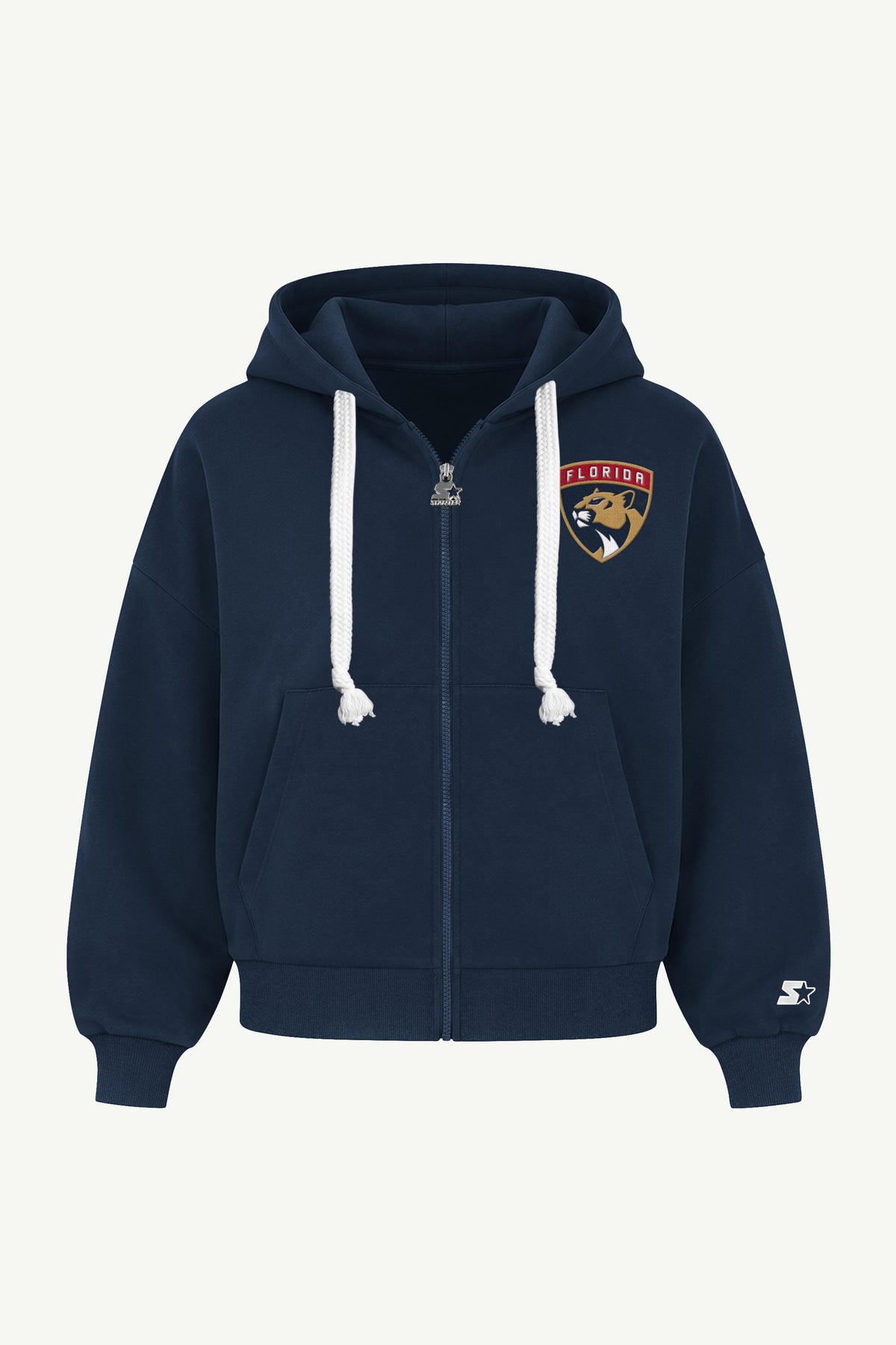 WOMENS FLORIDA PANTHERS HAIL MARY ZIP UP View 2 WOMENS FLORIDA PANTHERS HAIL MARY ZIP UP View 2