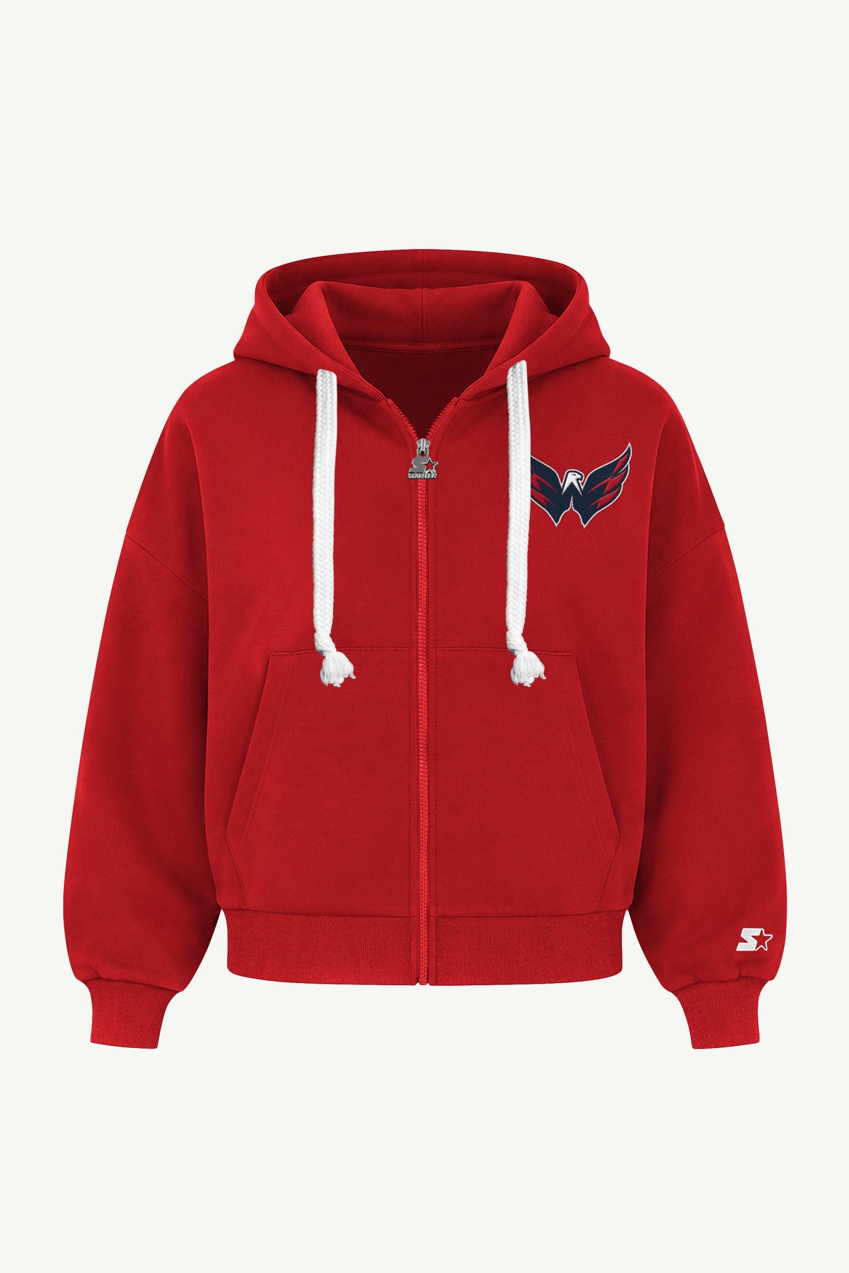 WOMENS WASHINGTON CAPITALS HAIL MARY ZIP UP View 2 WOMENS WASHINGTON CAPITALS HAIL MARY ZIP UP View 2