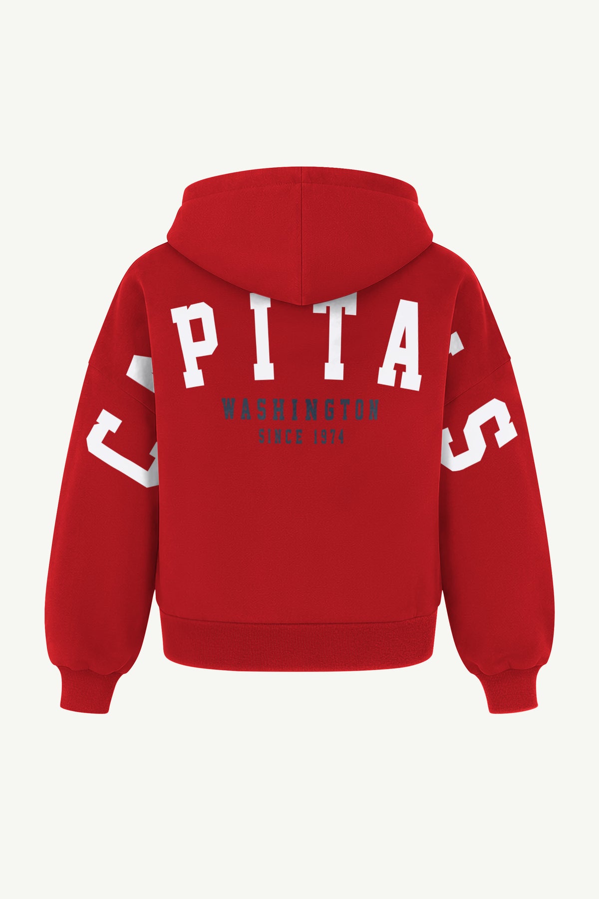 WOMENS WASHINGTON CAPITALS HAIL MARY ZIP UP View 3 WOMENS WASHINGTON CAPITALS HAIL MARY ZIP UP View 3