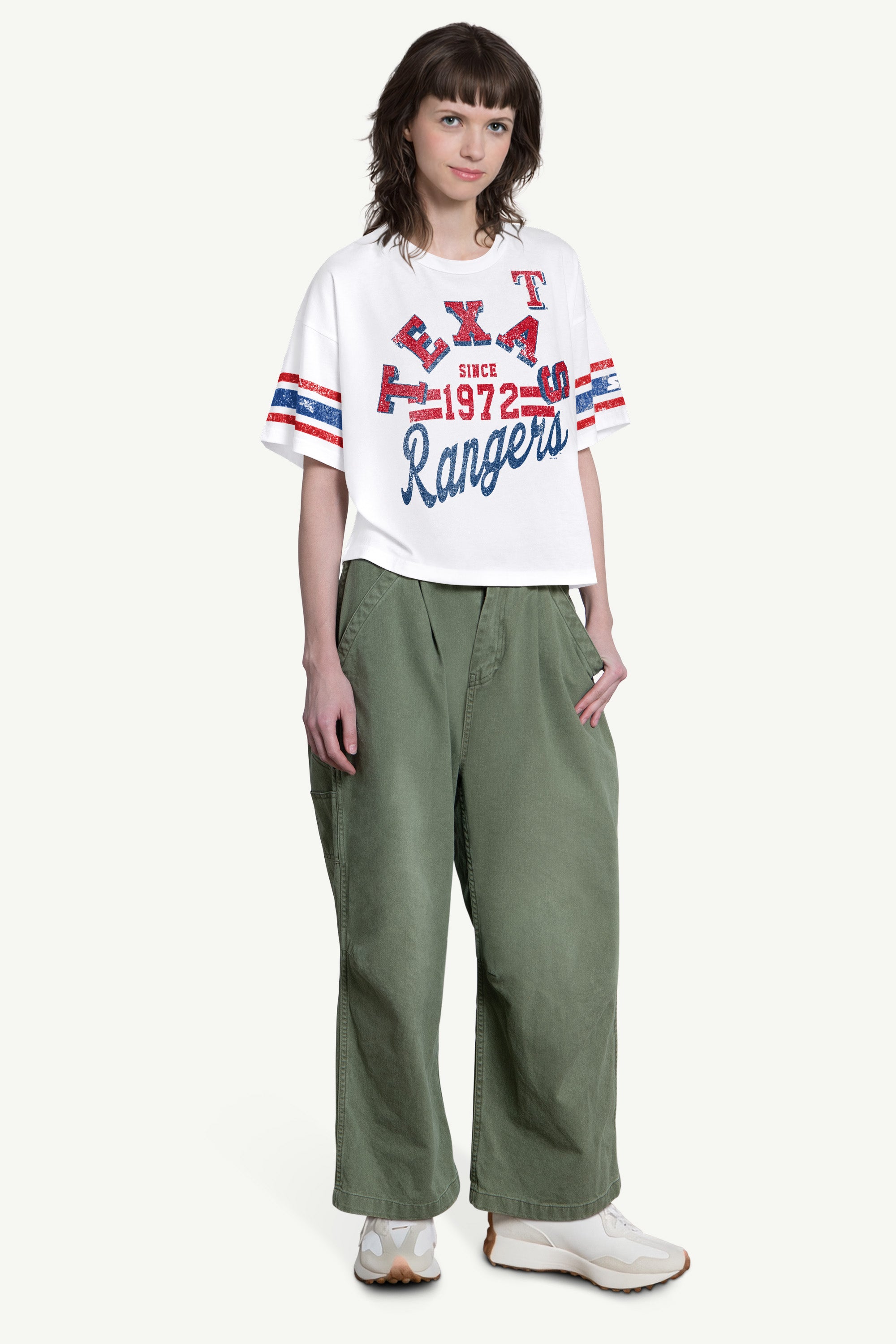 WOMENS TEXAS RANGERS OFFENSE SHORT SLEEVE T SHIRT View 3 | MLB WOMENS TEXAS RANGERS OFFENSE SHORT SLEEVE T SHIRT View 3 | MLB