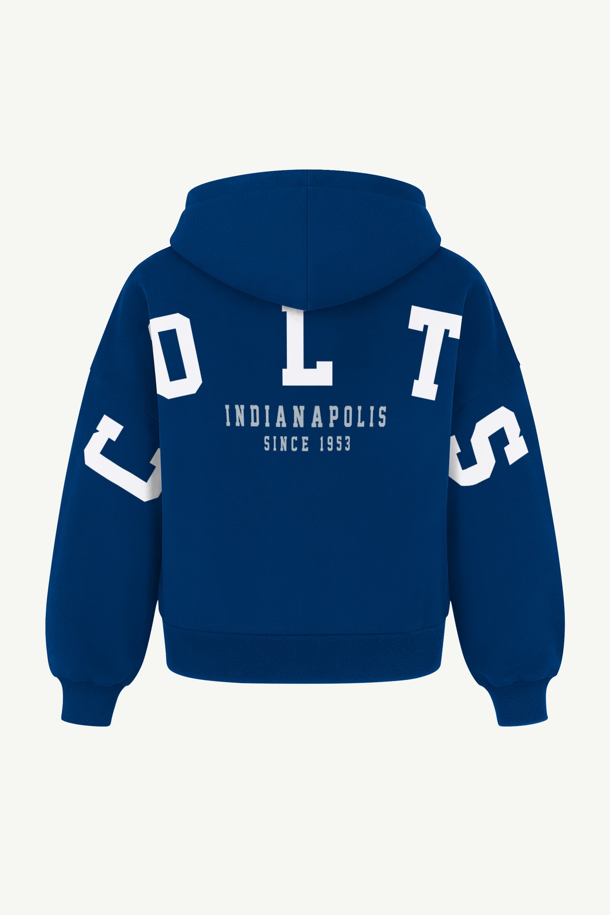 WOMENS INDIANAPOLIS COLTS HAIL MARY ZIP UP View 3 WOMENS INDIANAPOLIS COLTS HAIL MARY ZIP UP View 3