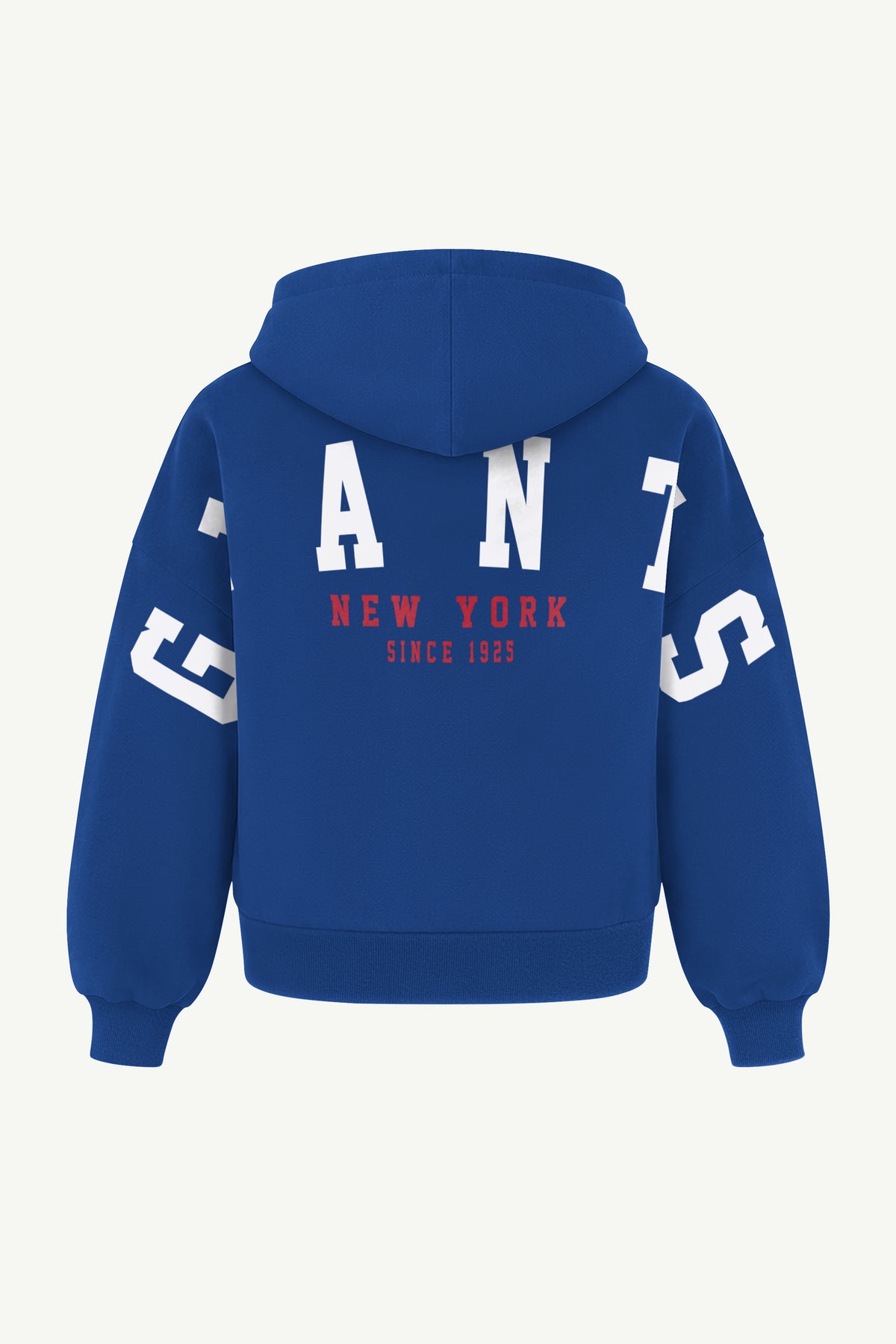 WOMENS NEW YORK GIANTS HAIL MARY ZIP UP View 3 WOMENS NEW YORK GIANTS HAIL MARY ZIP UP View 3