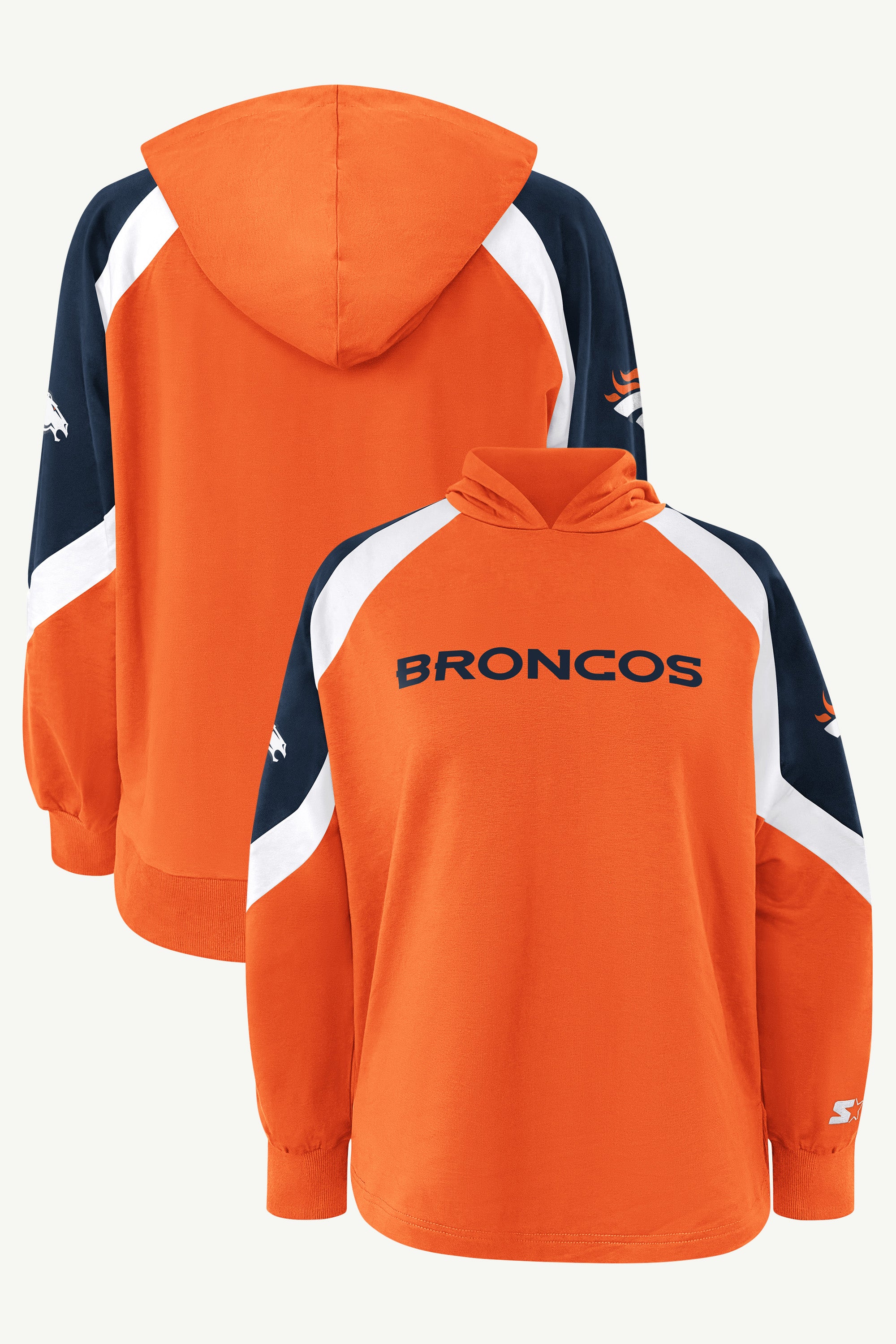WOMENS DENVER BRONCOS SCRIMMAGE HOODIE View 1 WOMENS DENVER BRONCOS SCRIMMAGE HOODIE View 1