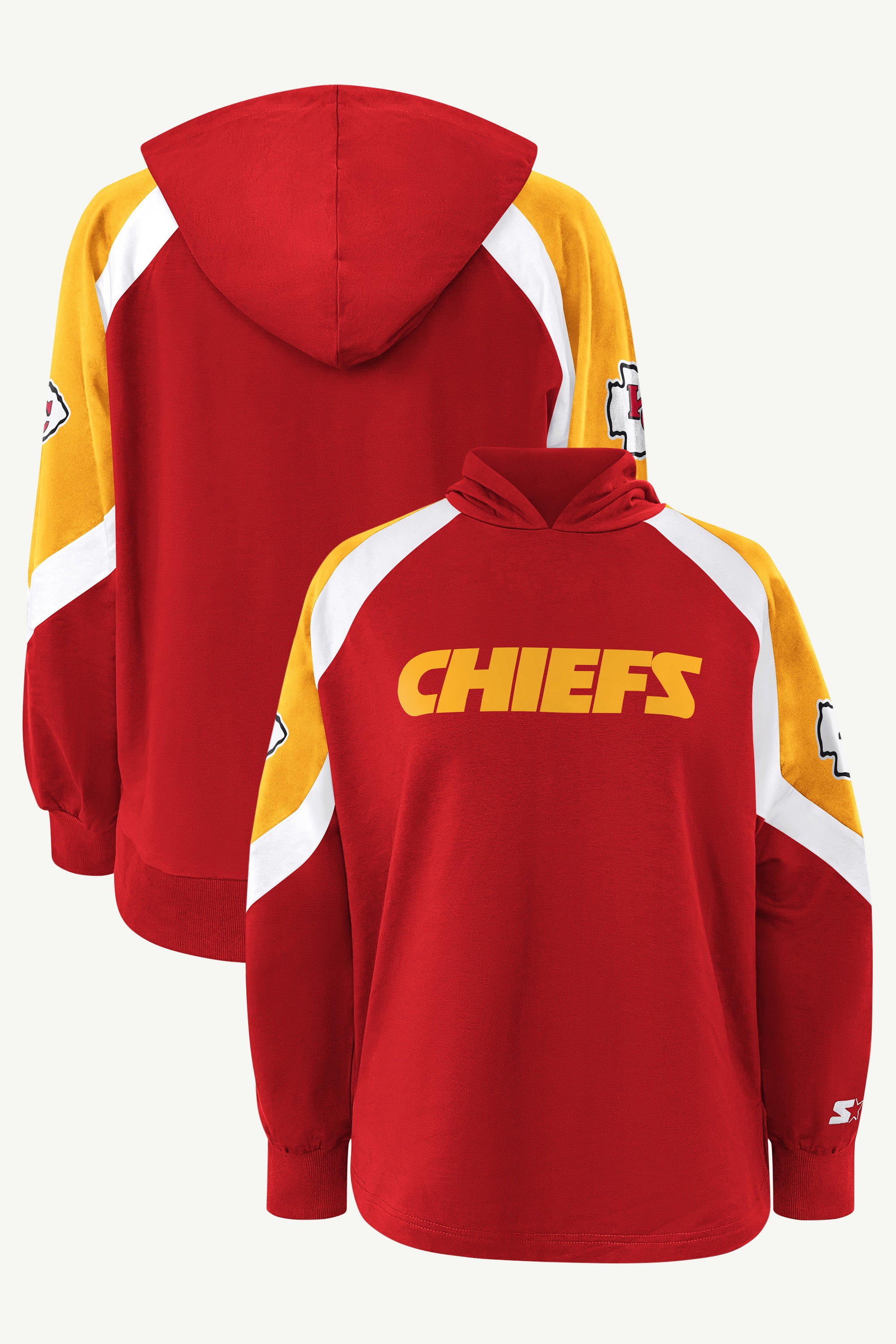 WOMENS KANSAS CITY CHIEFS SCRIMMAGE HOODIE View 1 WOMENS KANSAS CITY CHIEFS SCRIMMAGE HOODIE View 1
