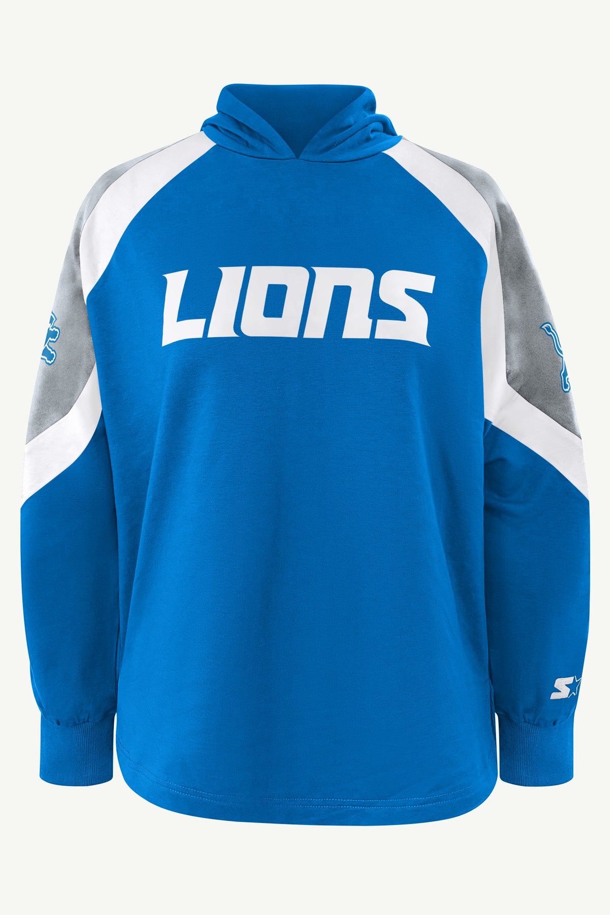 WOMENS DETROIT LIONS SCRIMMAGE HOODIE View 2 WOMENS DETROIT LIONS SCRIMMAGE HOODIE View 2