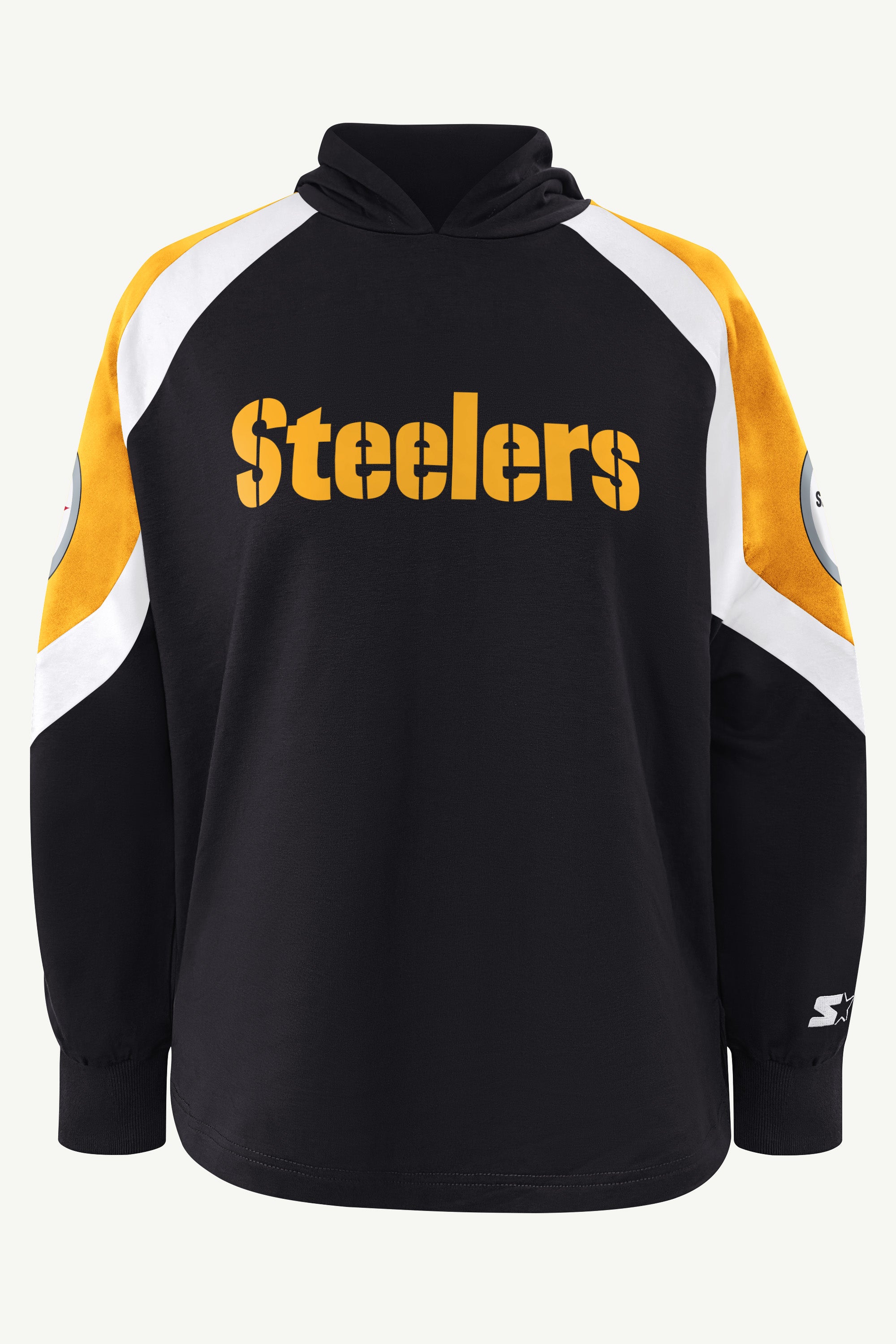 WOMENS PITTSBURGH STEELERS SCRIMMAGE HOODIE View 2 WOMENS PITTSBURGH STEELERS SCRIMMAGE HOODIE View 2