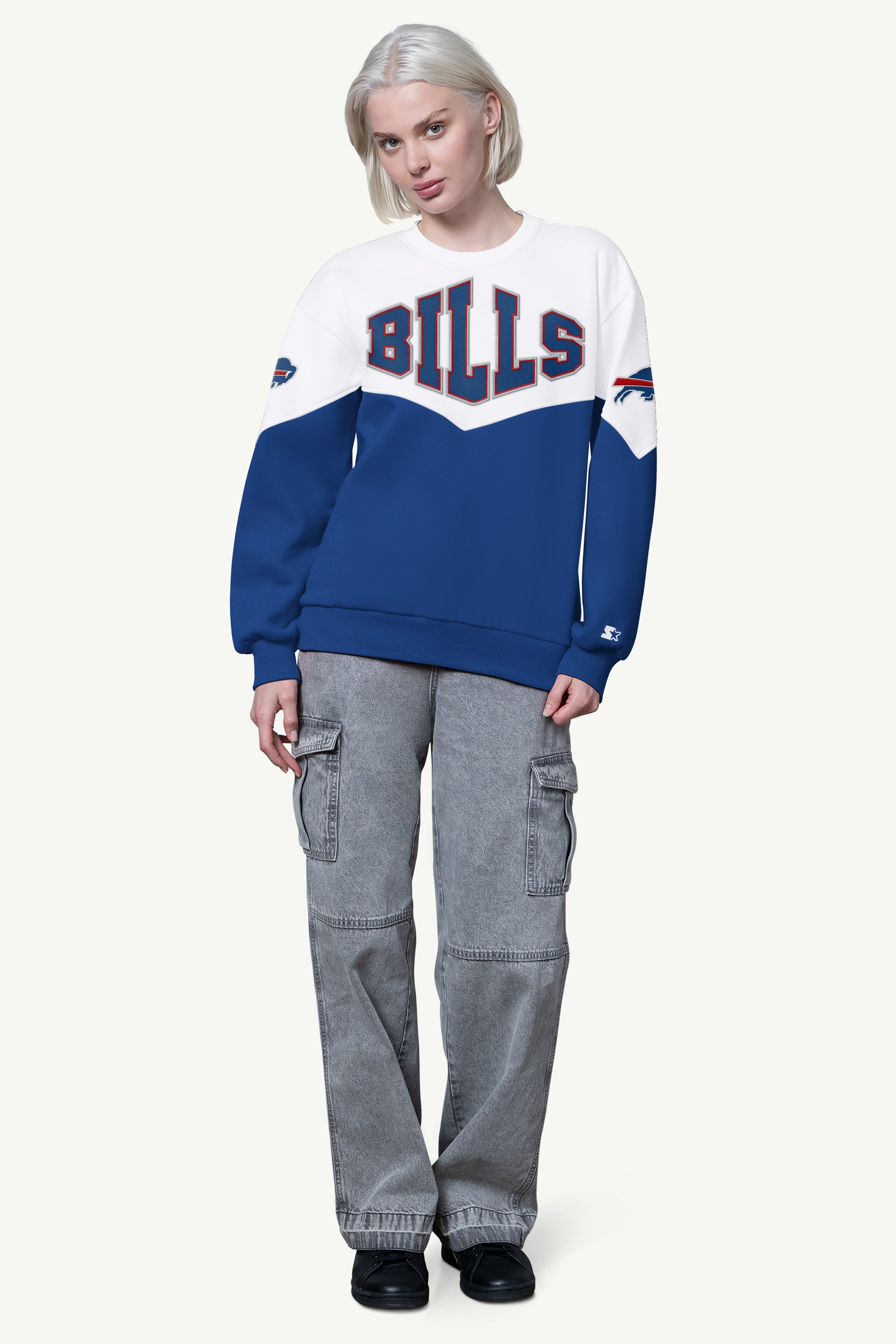 WOMENS BUFFALO BILLS CLUTCH HIT FLEECE View 2 WOMENS BUFFALO BILLS CLUTCH HIT FLEECE View 2