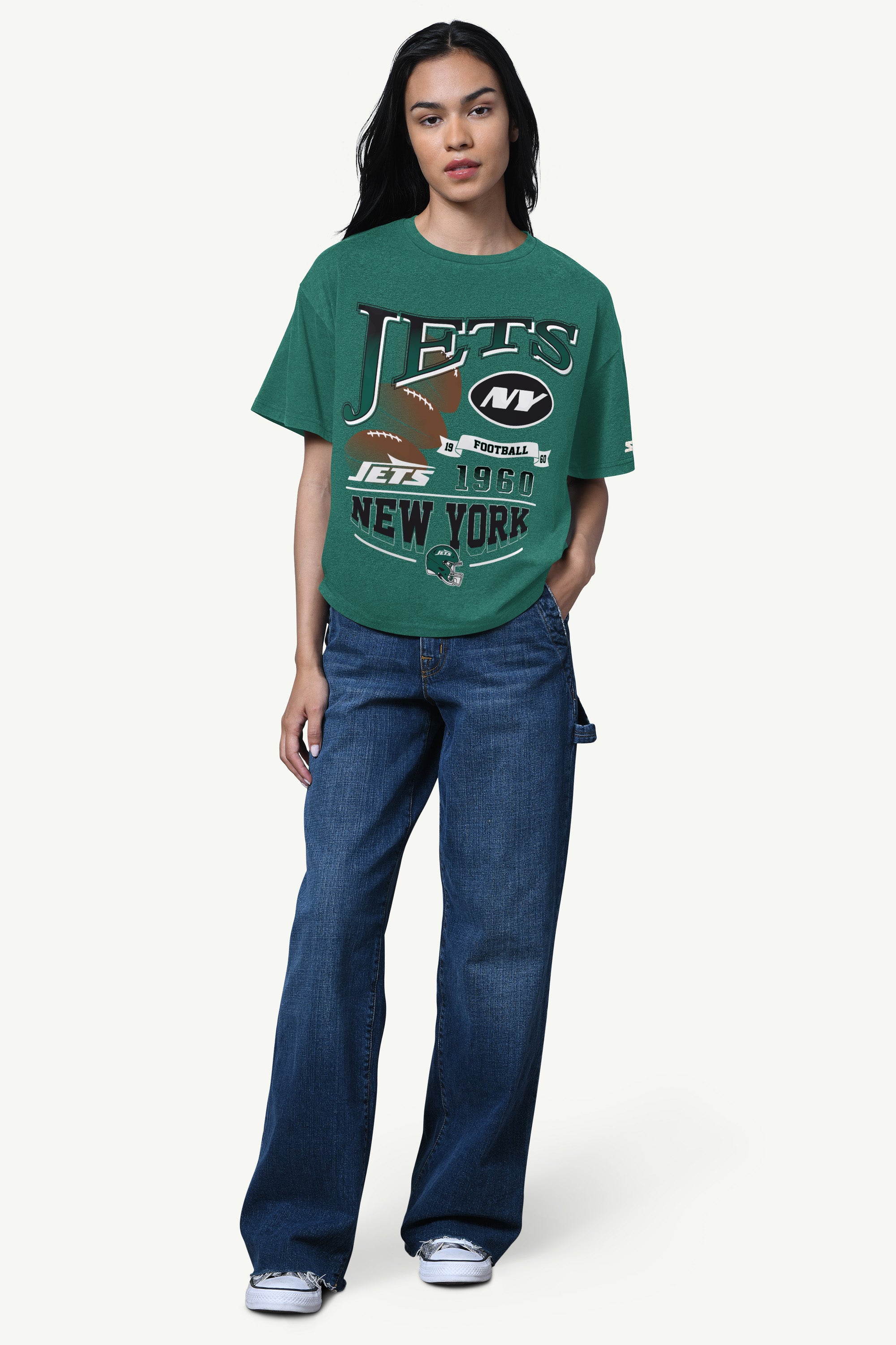 WOMENS NEW YORK JETS HALL OF FAME T SHIRT View 2 | DTG WOMENS NEW YORK JETS HALL OF FAME T SHIRT View 2 | DTG