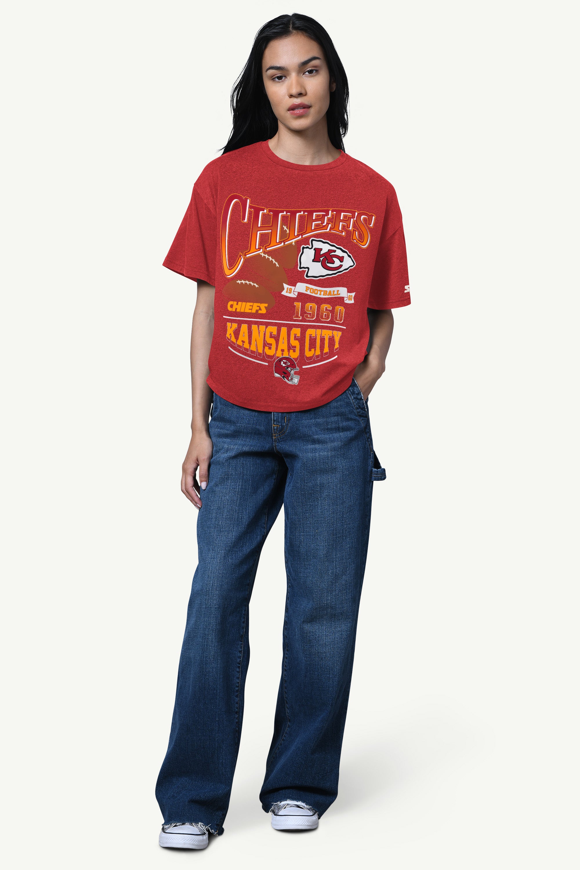 WOMENS KANSAS CITY CHIEFS HALL OF FAME T SHIRT View 2 | DTG WOMENS KANSAS CITY CHIEFS HALL OF FAME T SHIRT View 2 | DTG