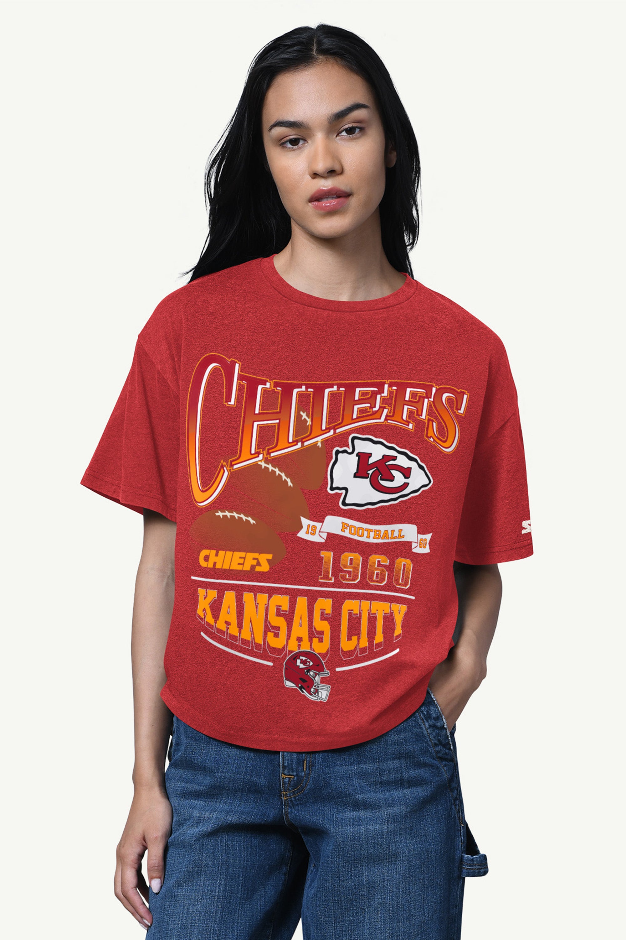WOMENS KANSAS CITY CHIEFS HALL OF FAME T SHIRT View 1 | DTG WOMENS KANSAS CITY CHIEFS HALL OF FAME T SHIRT View 1 | DTG