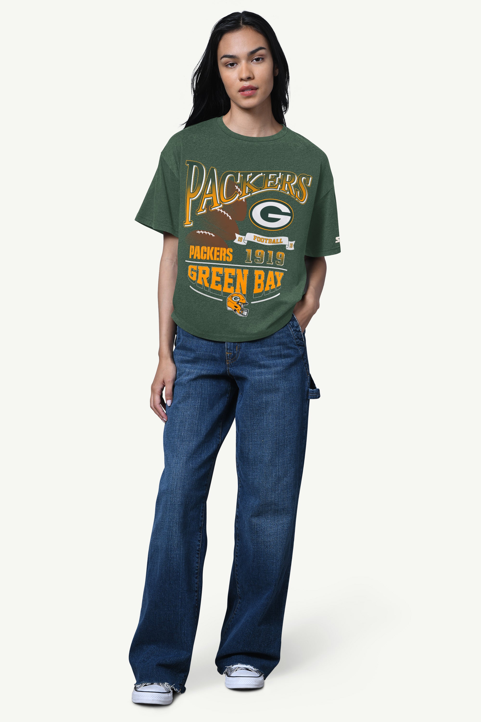WOMENS GREEN BAY PACKERS HALL OF FAME T SHIRT View 2 | Green Bay Packers WOMENS GREEN BAY PACKERS HALL OF FAME T SHIRT View 2 | Green Bay Packers