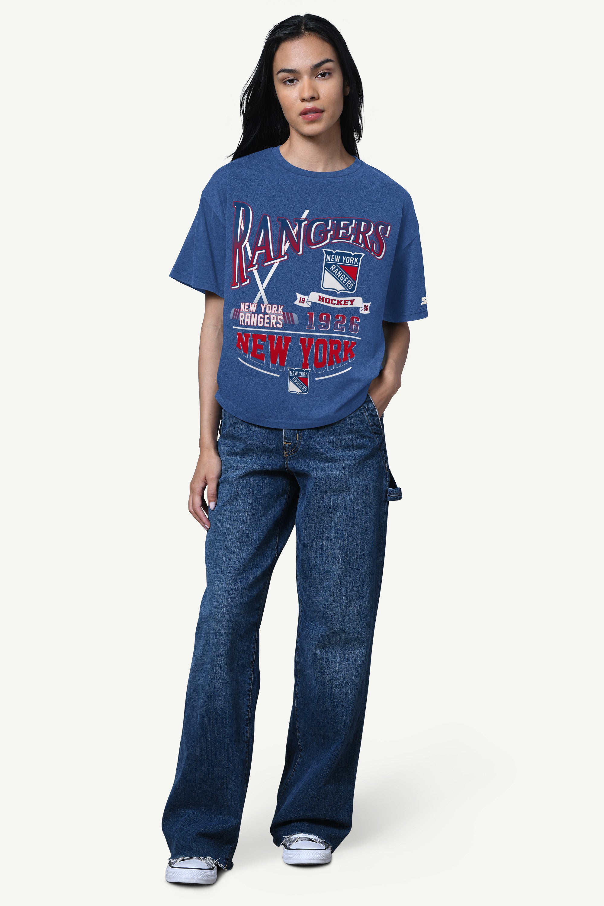 WOMENS NEW YORK RANGERS HALL OF FAME T SHIRT View 2 WOMENS NEW YORK RANGERS HALL OF FAME T SHIRT View 2