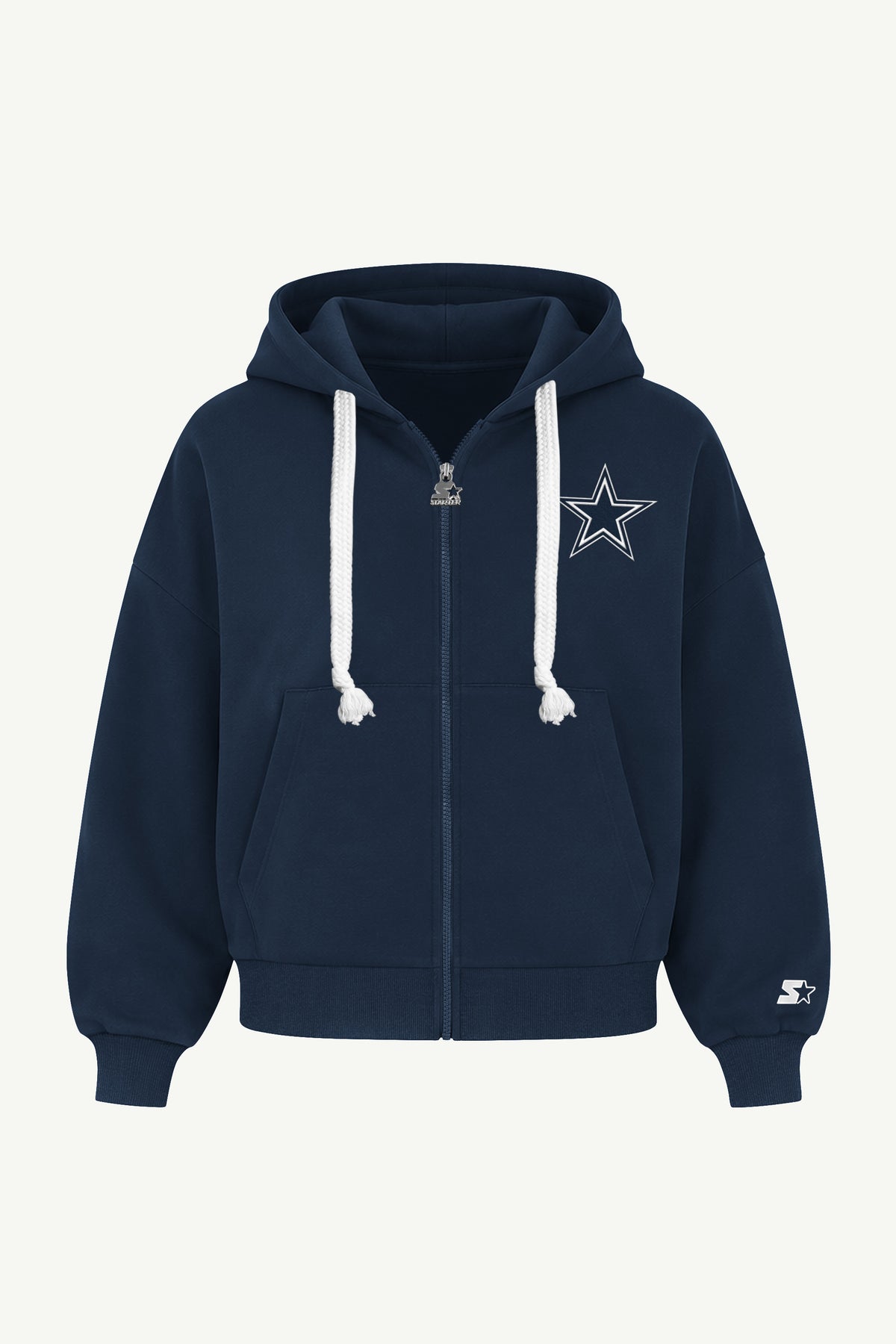 WOMENS DALLAS COWBOYS HAIL MARY ZIP UP View 2 WOMENS DALLAS COWBOYS HAIL MARY ZIP UP View 2