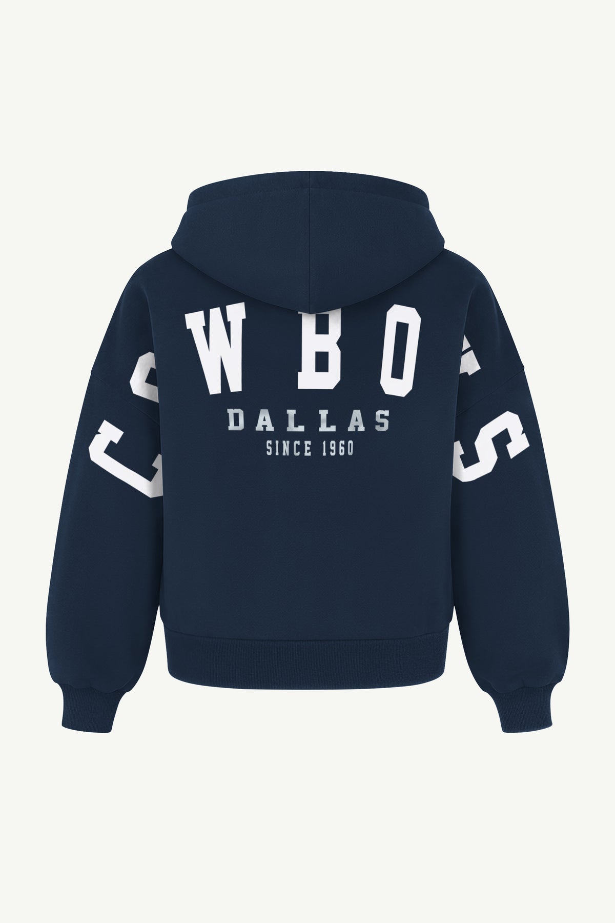 WOMENS DALLAS COWBOYS HAIL MARY ZIP UP View 3 WOMENS DALLAS COWBOYS HAIL MARY ZIP UP View 3