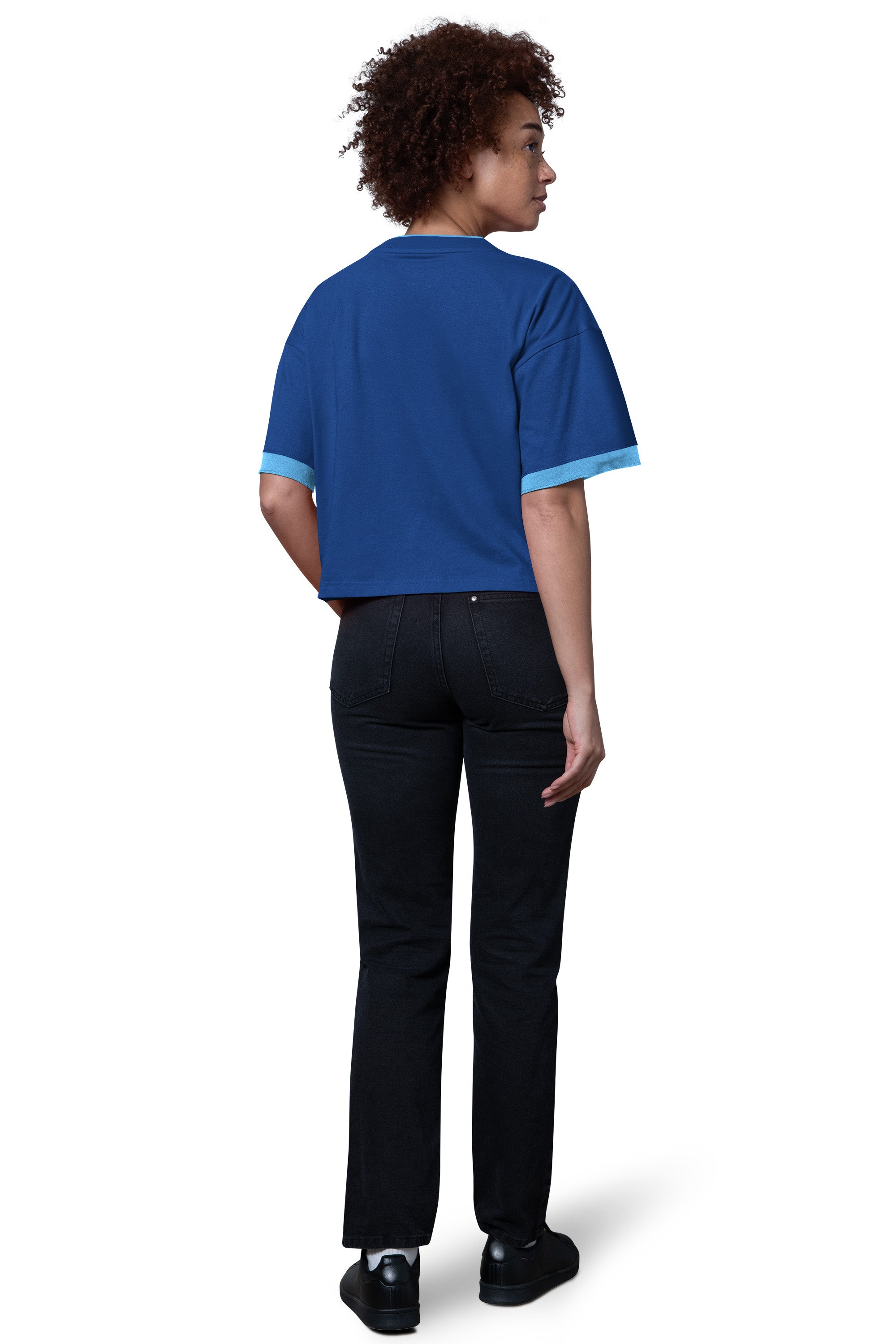 WOMENS KANSAS CITY ROYALS CROPPED T SHIRT View 2 | Kansas City Royals WOMENS KANSAS CITY ROYALS CROPPED T SHIRT View 2 | Kansas City Royals