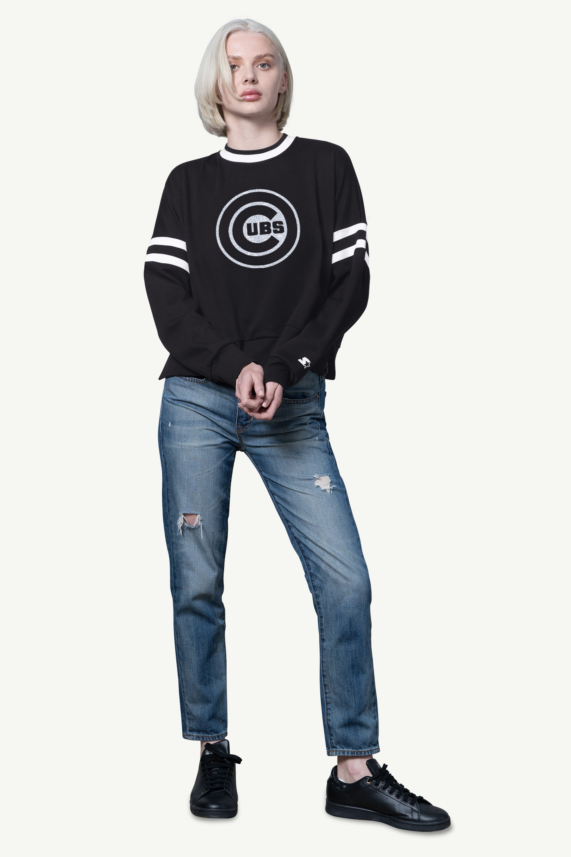 WOMENS CHICAGO CUBS RALLY SWEATSHIRT View 3 | MLB WOMENS CHICAGO CUBS RALLY SWEATSHIRT View 3 | MLB