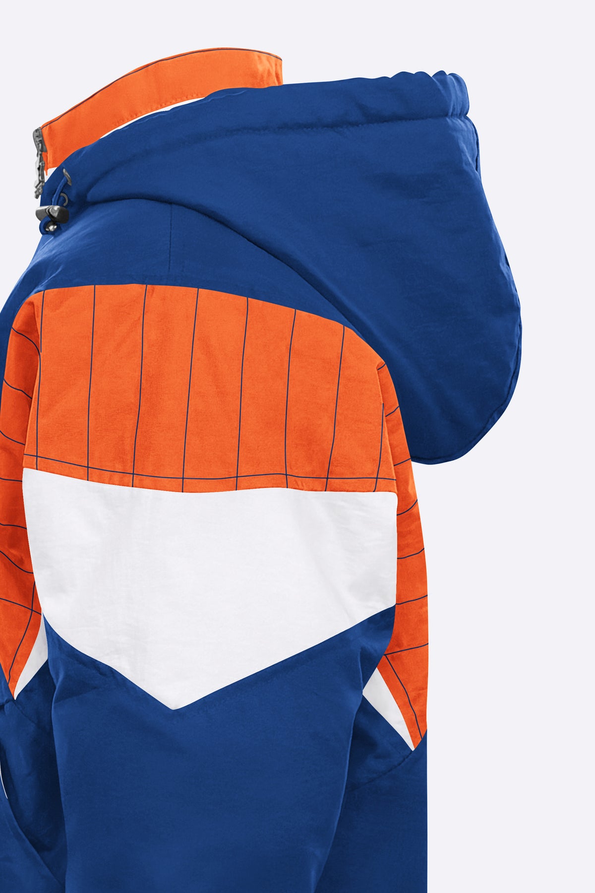 YOUTH NEW YORK KNICKS THROWBACK JR HALF ZIP JACKET View 5 YOUTH NEW YORK KNICKS THROWBACK JR HALF ZIP JACKET View 5